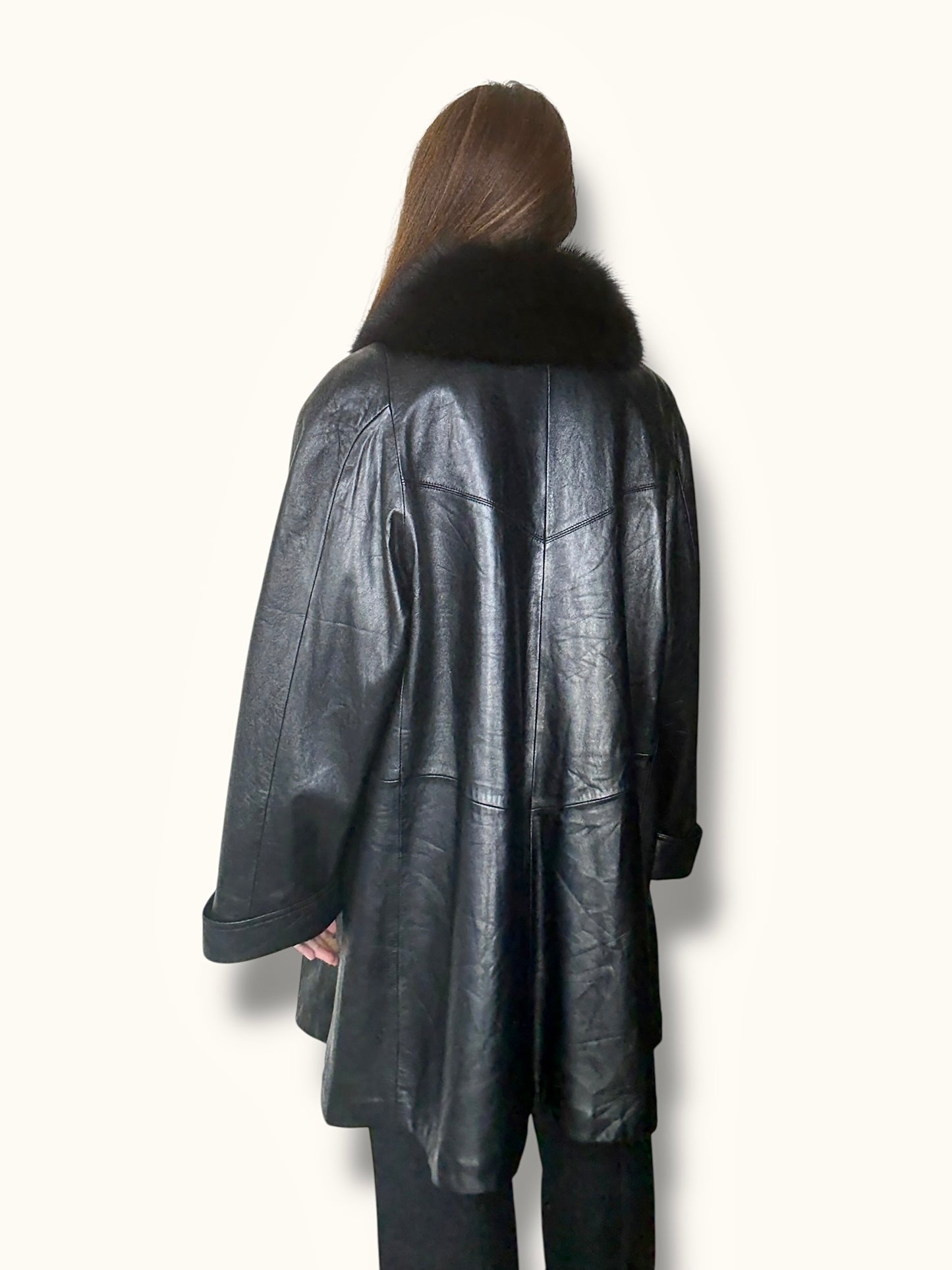Leather & Fox Coat