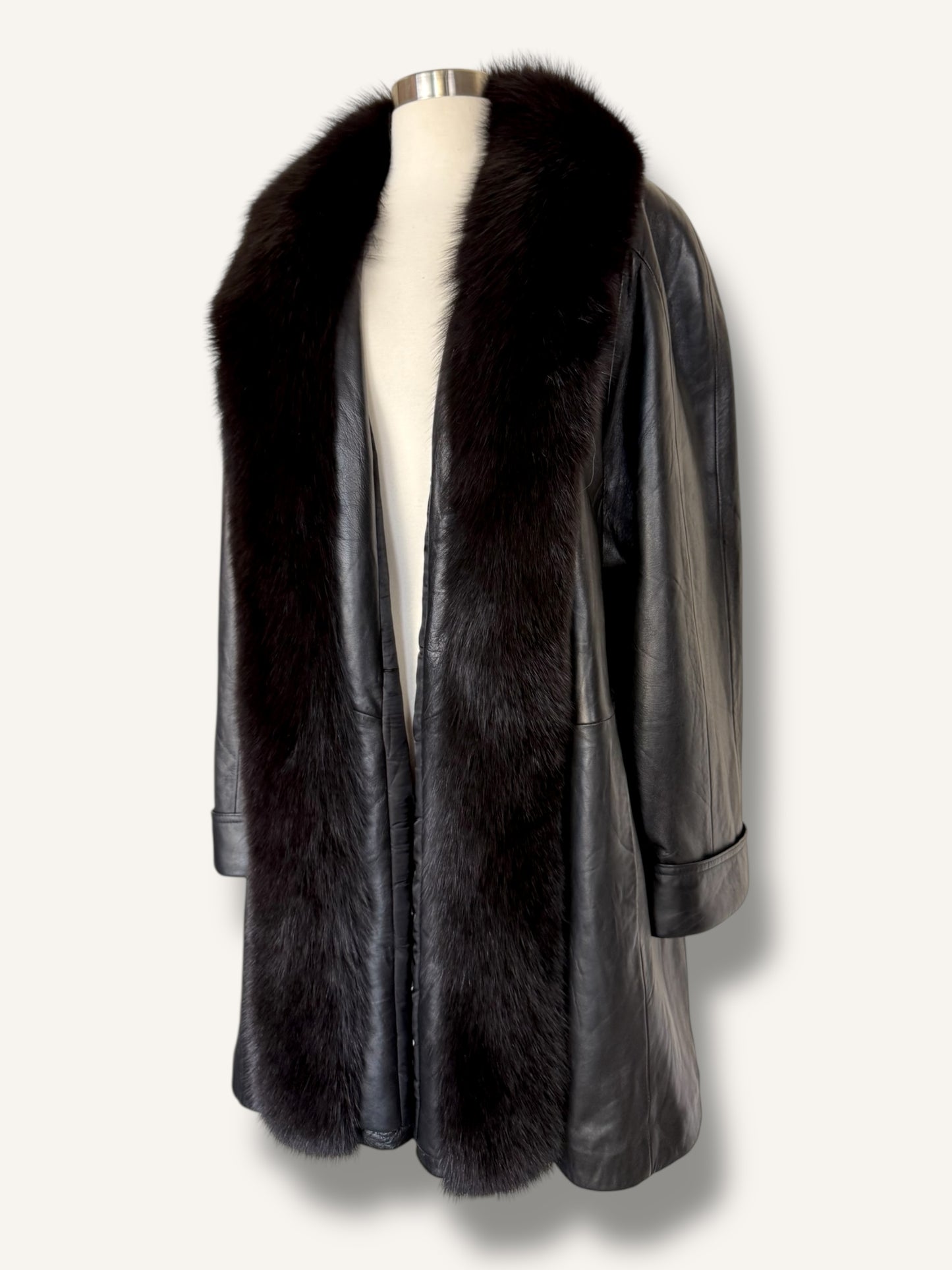 Leather & Fox Coat