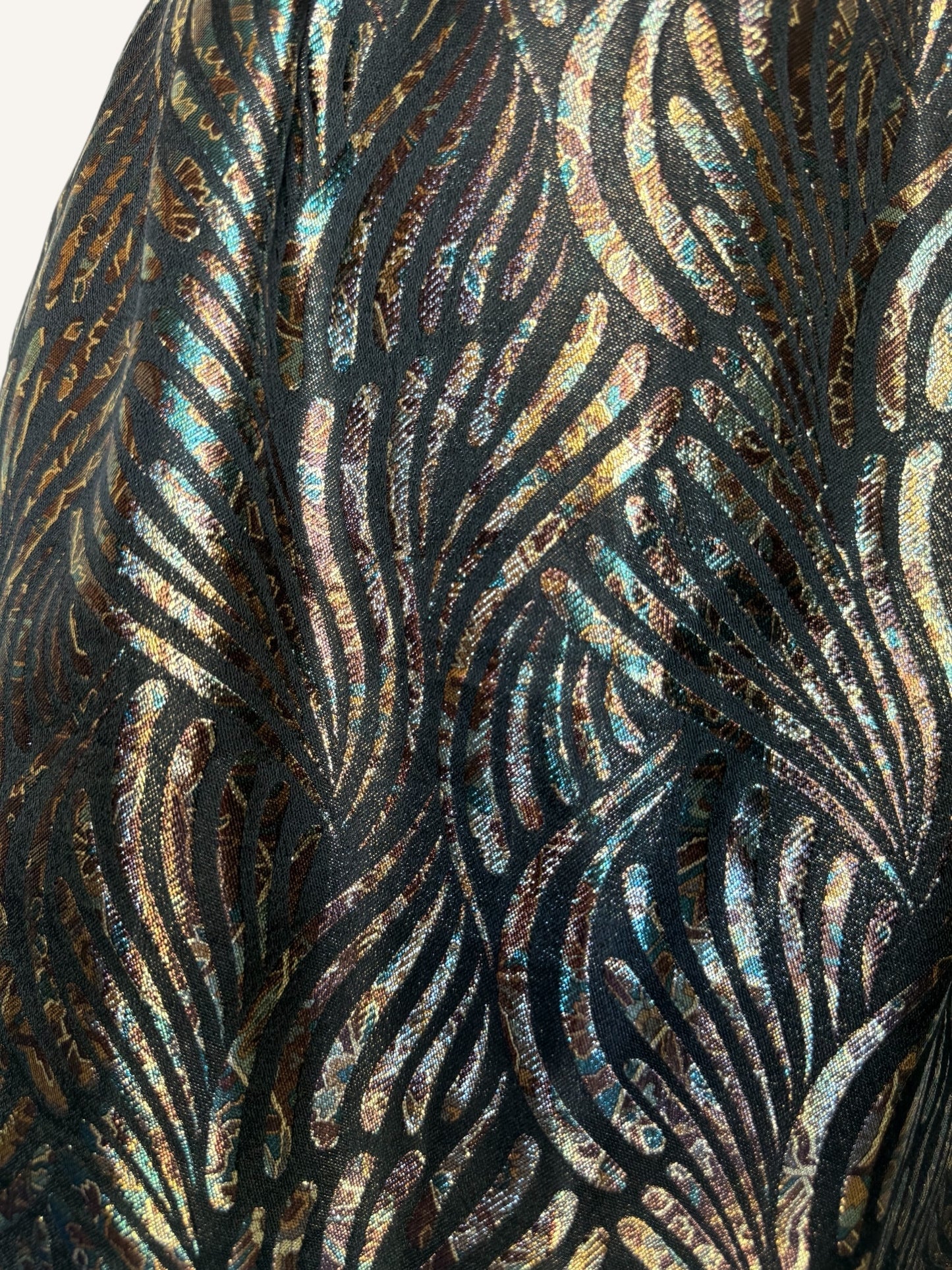 Metallic Pencil Skirt