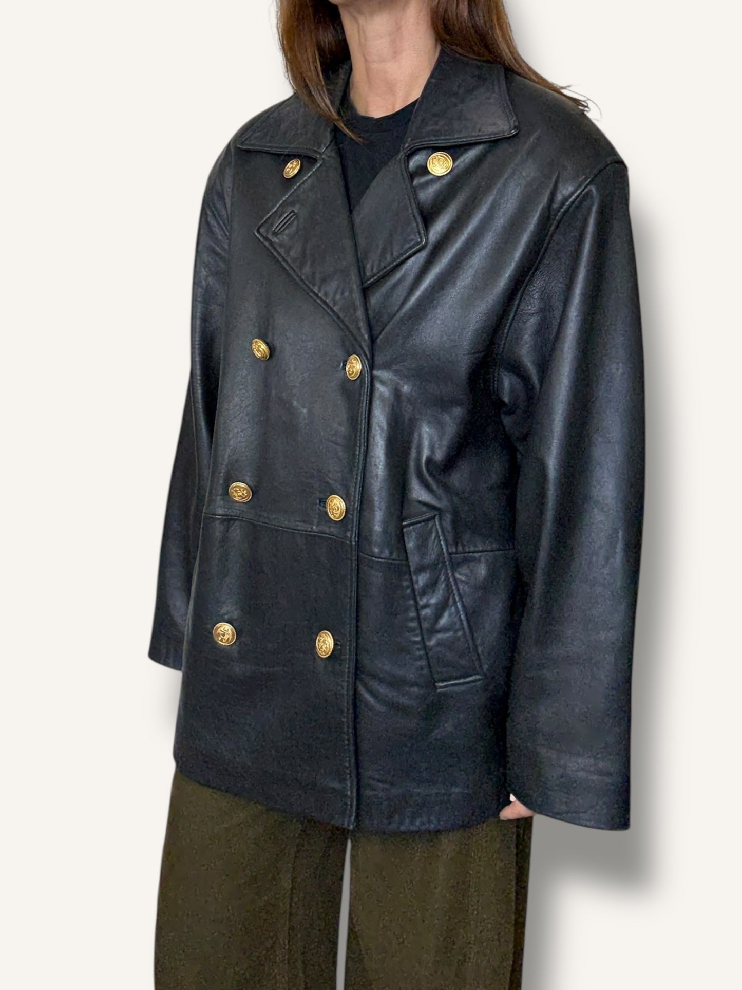 Leather Coat