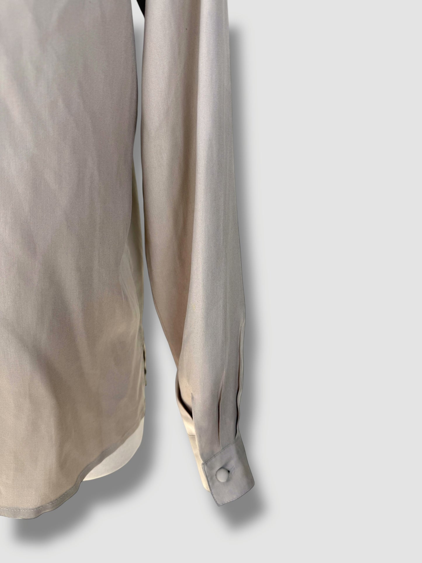 Silk Taupe Shirt