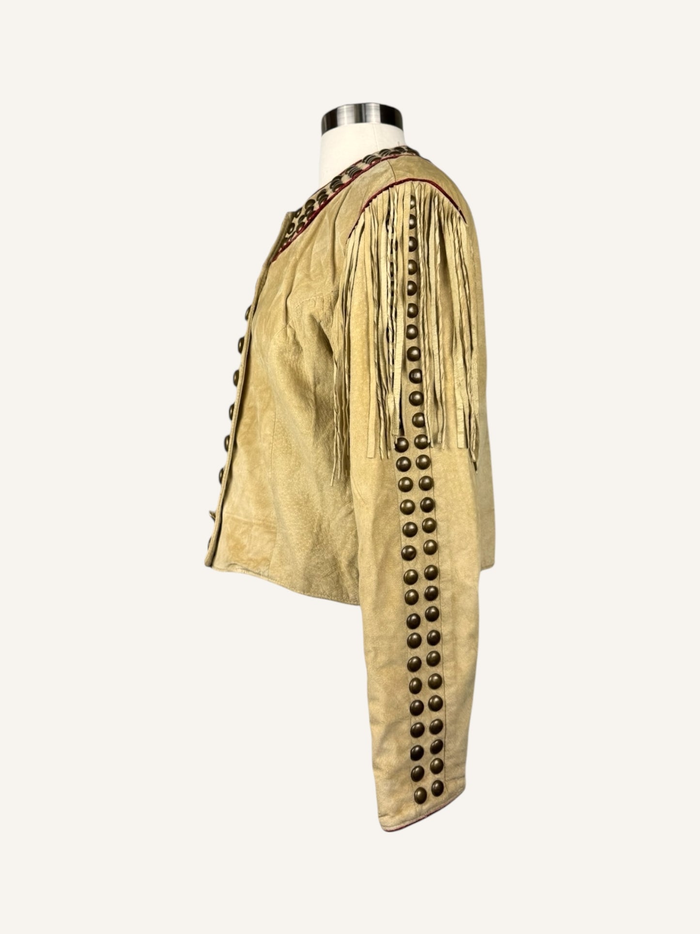 Studded Suede Jacket