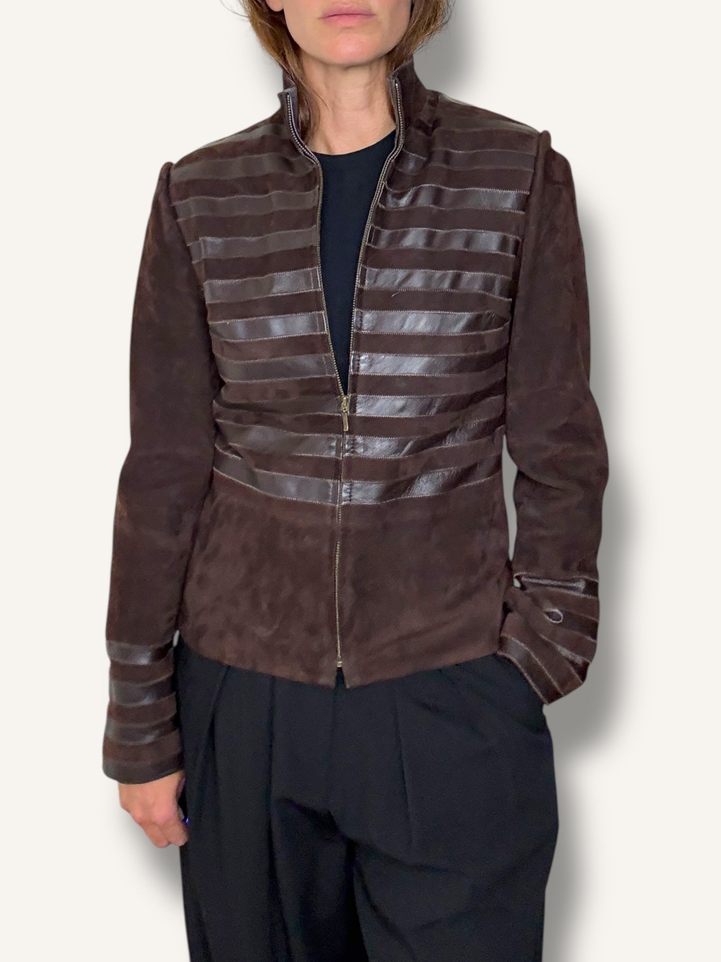 Suede and Leather Jacket