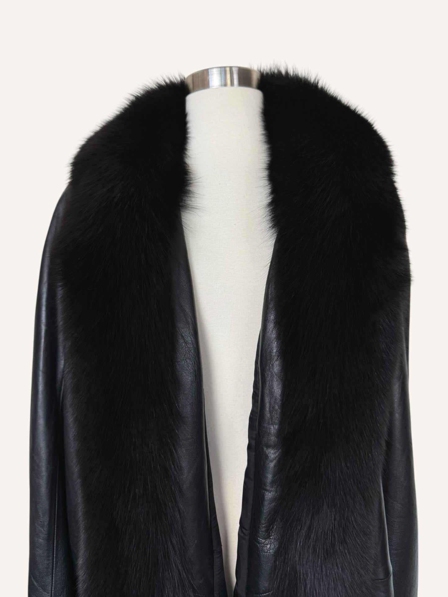 Leather & Fox Coat