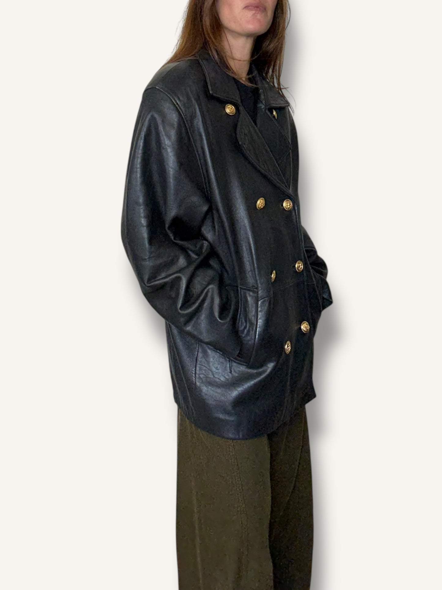 Leather Coat