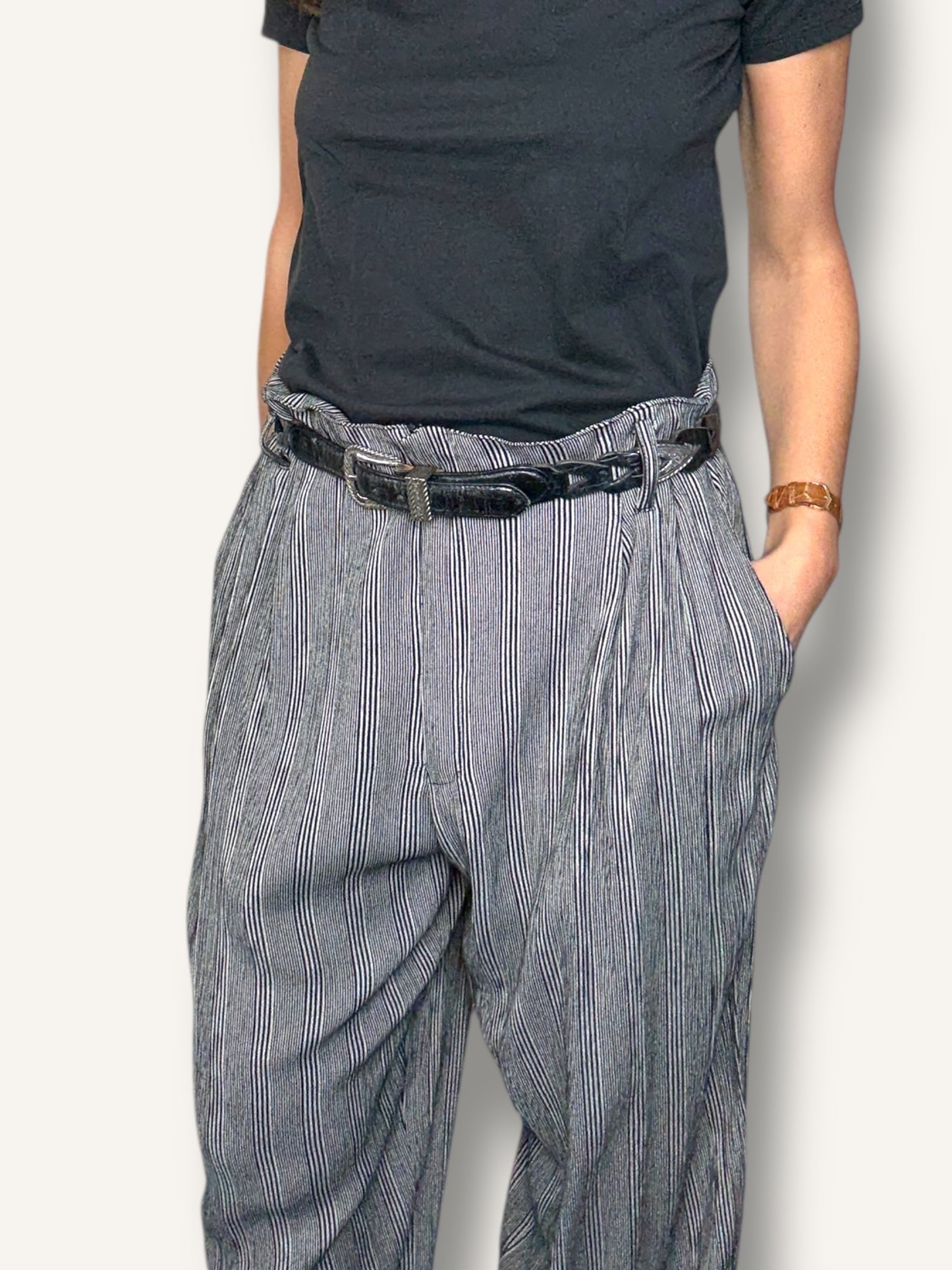 Striped Trousers