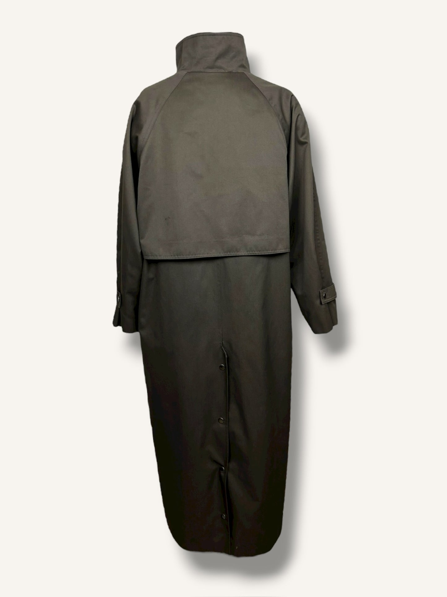 Gunmetal Green Trench