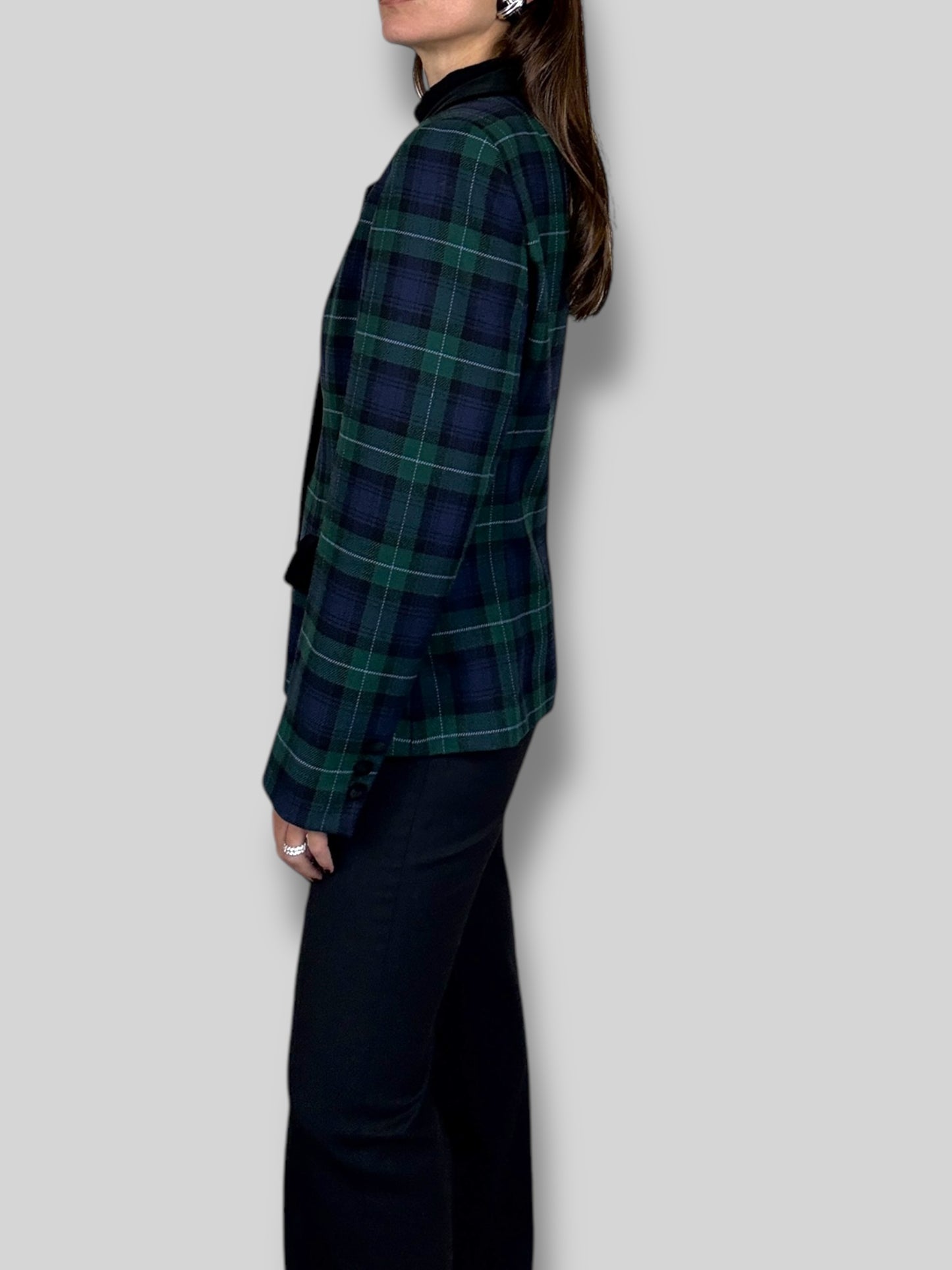 Plaid Blazer