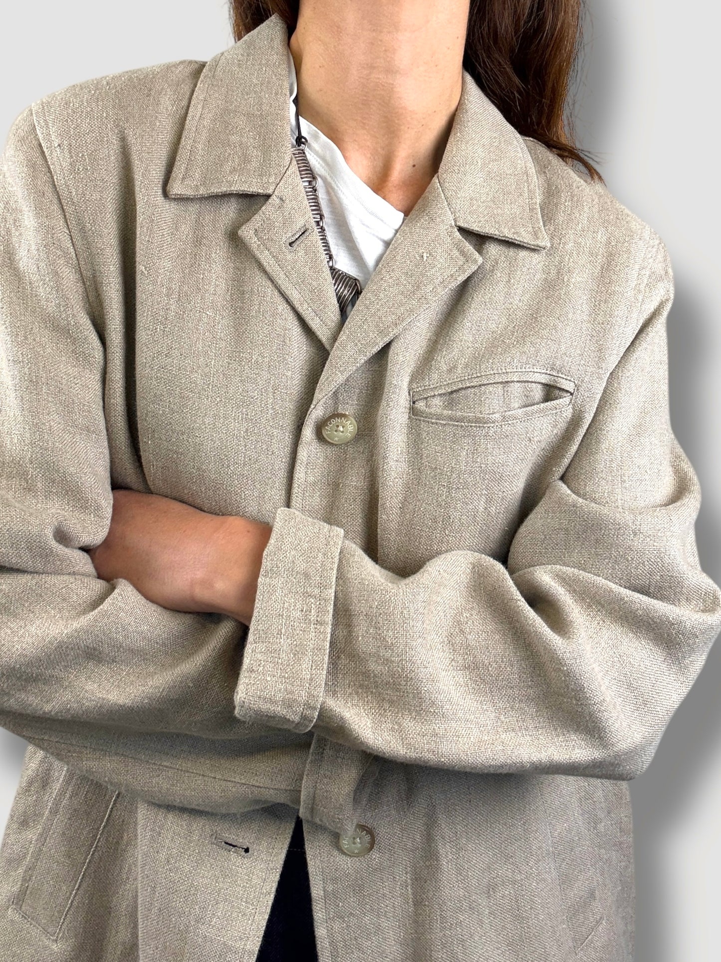 Faconnable Linen Jacket