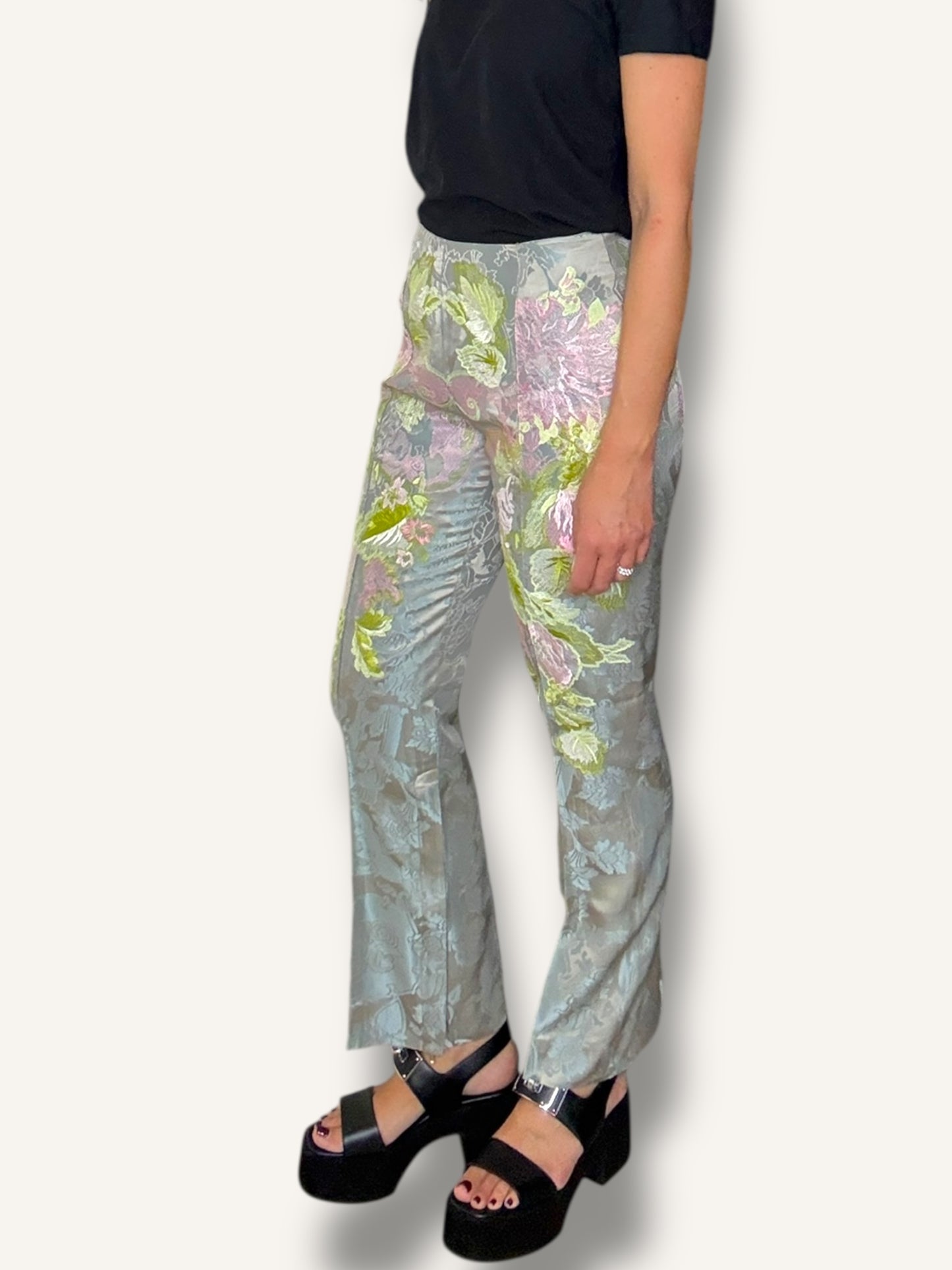 Gianfranco Ferre Brocade Pants