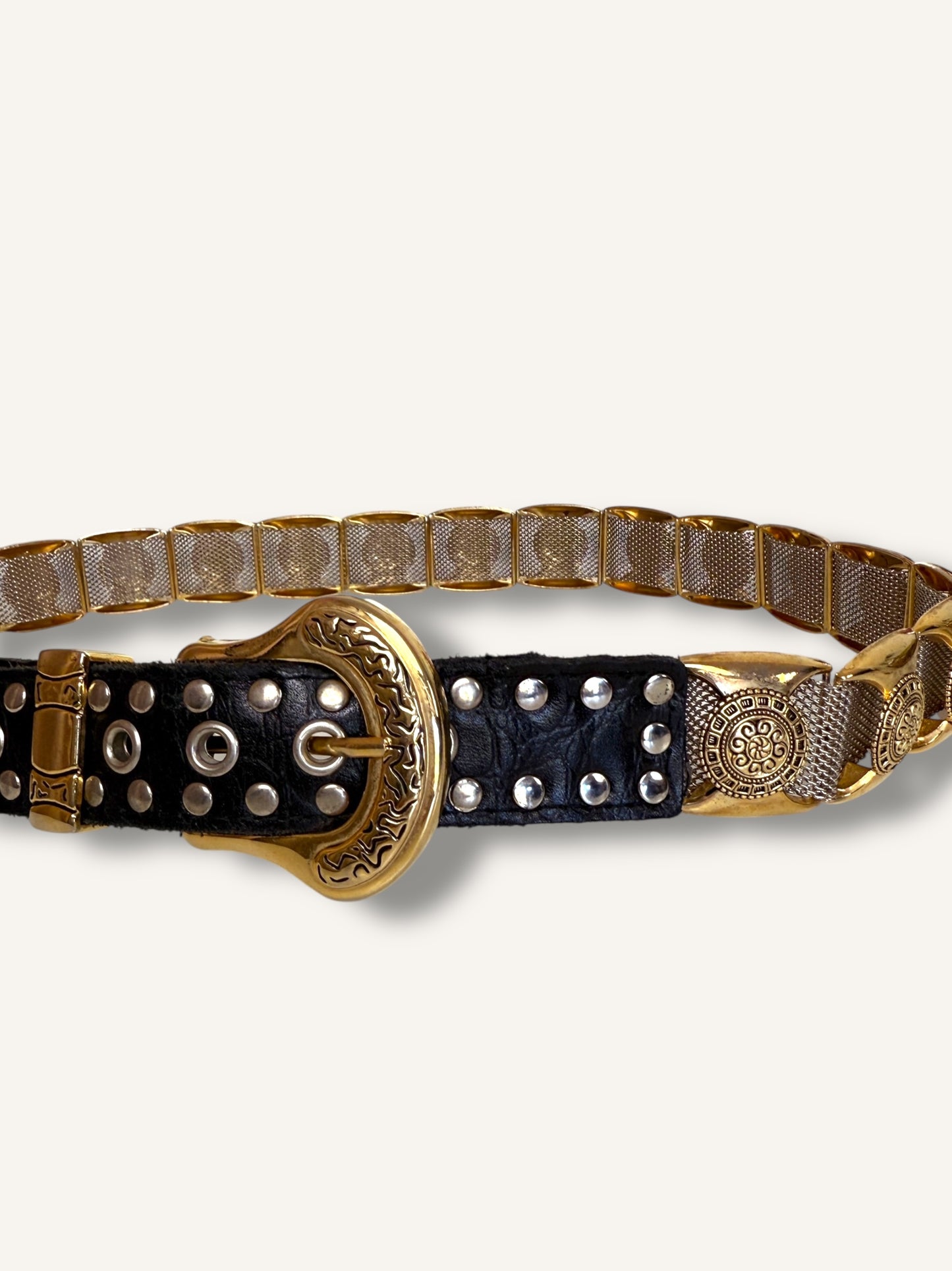 Mesh Concho Belt