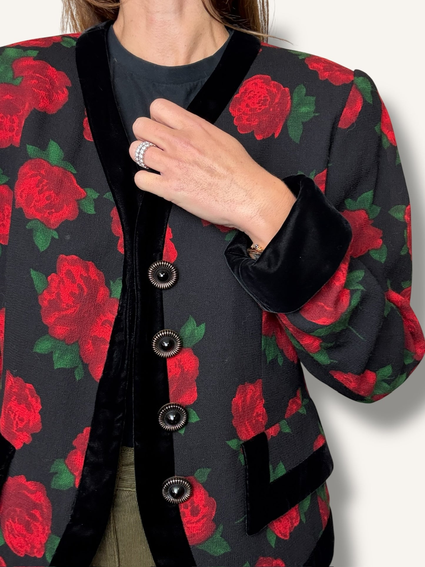 Roses Blazer Jacket
