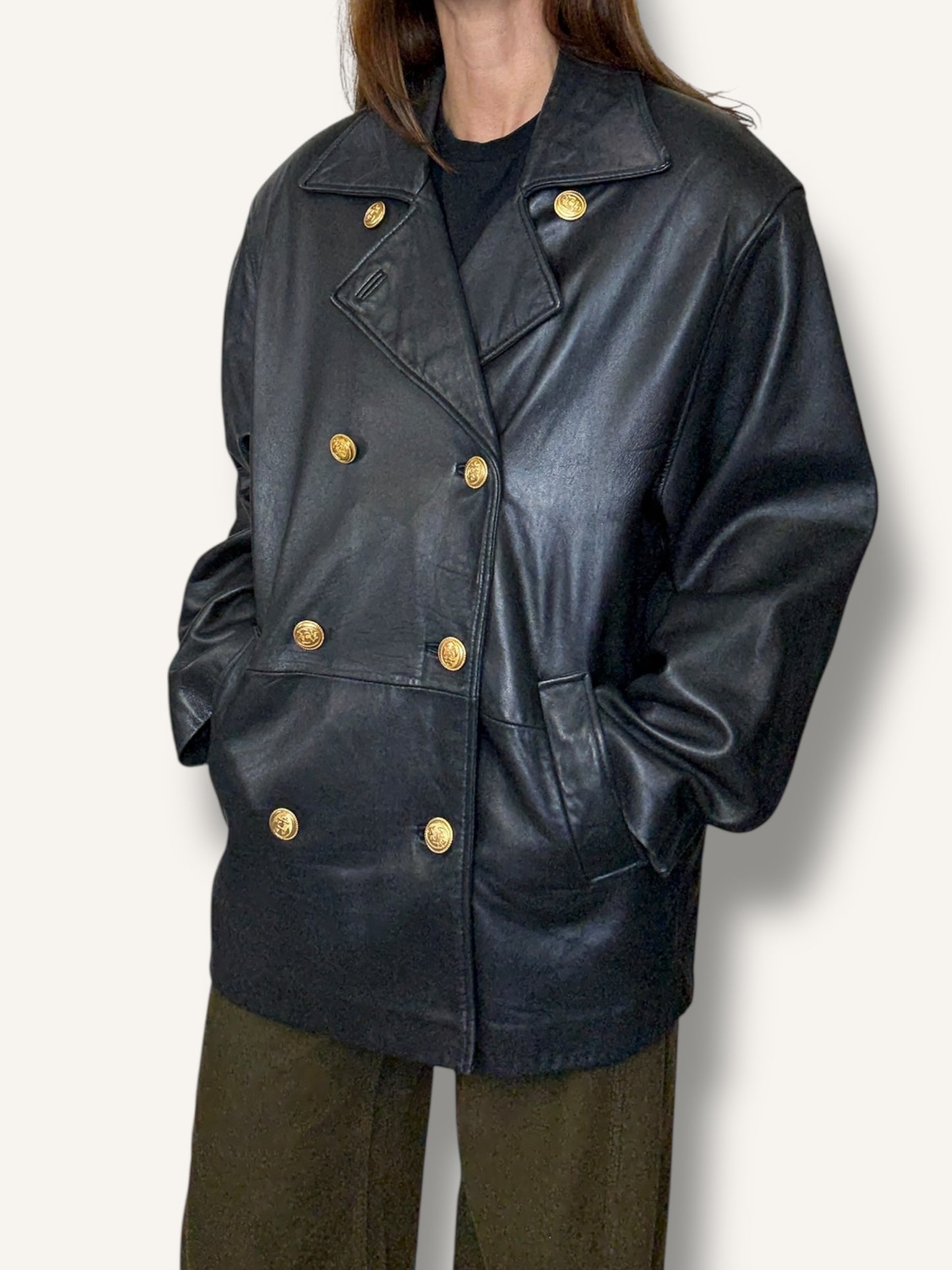Leather Coat
