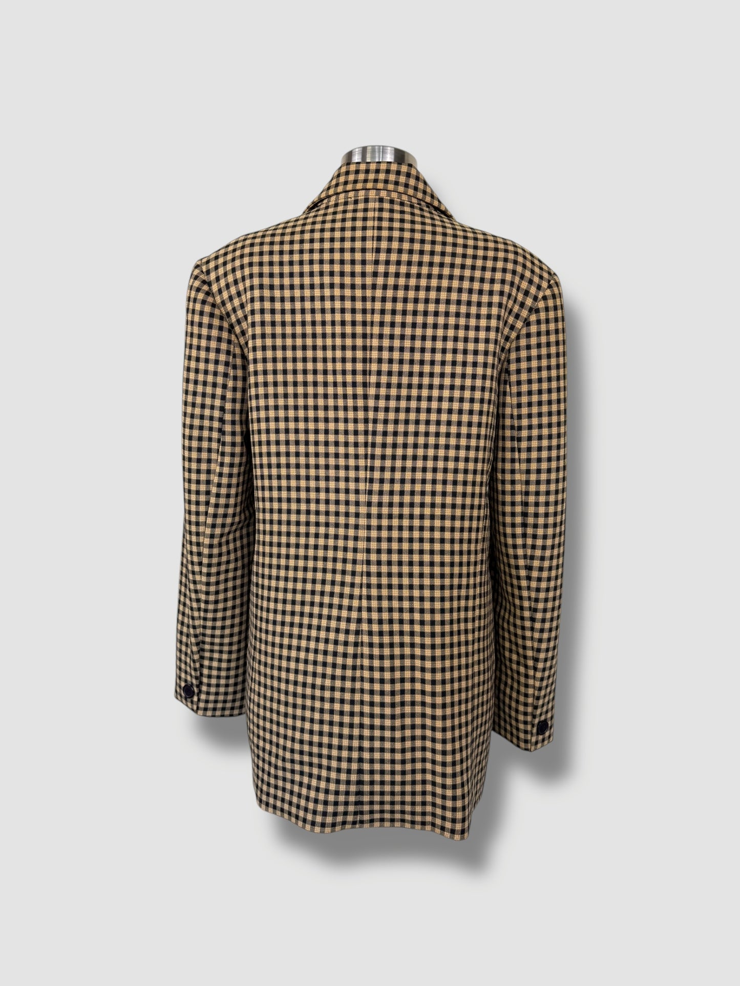 Gingham Blazer