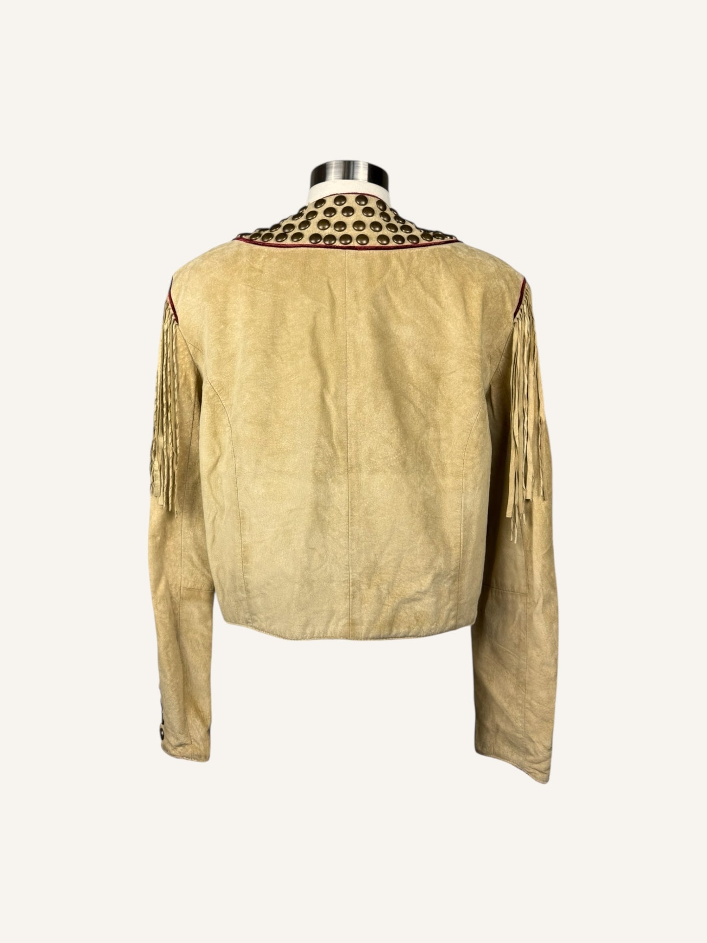 Studded Suede Jacket