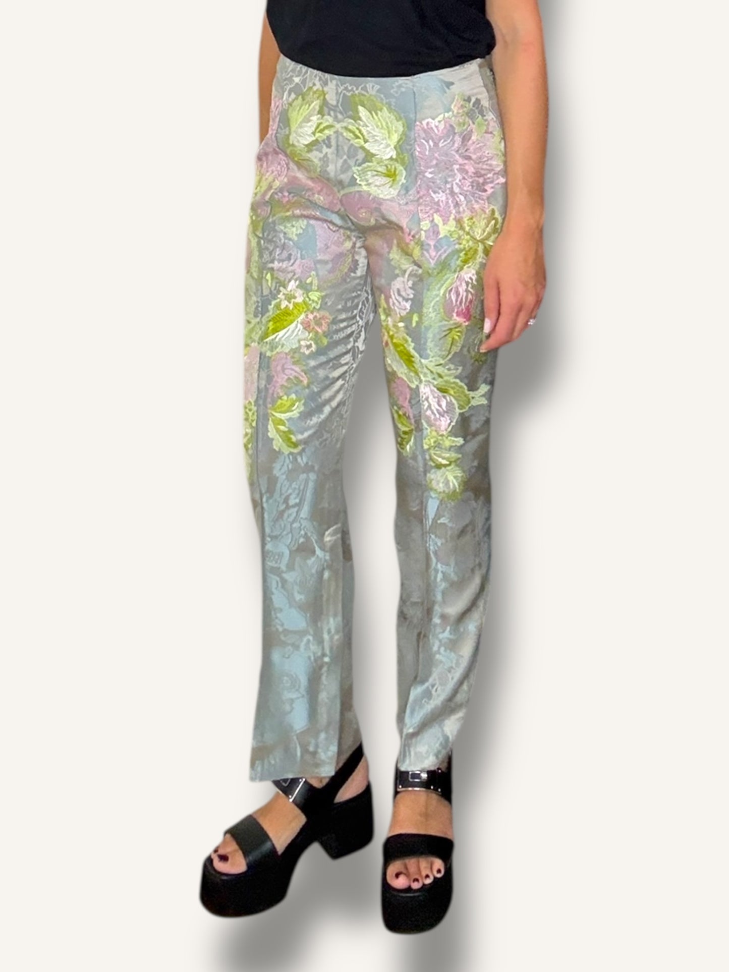 Gianfranco Ferre Brocade Pants