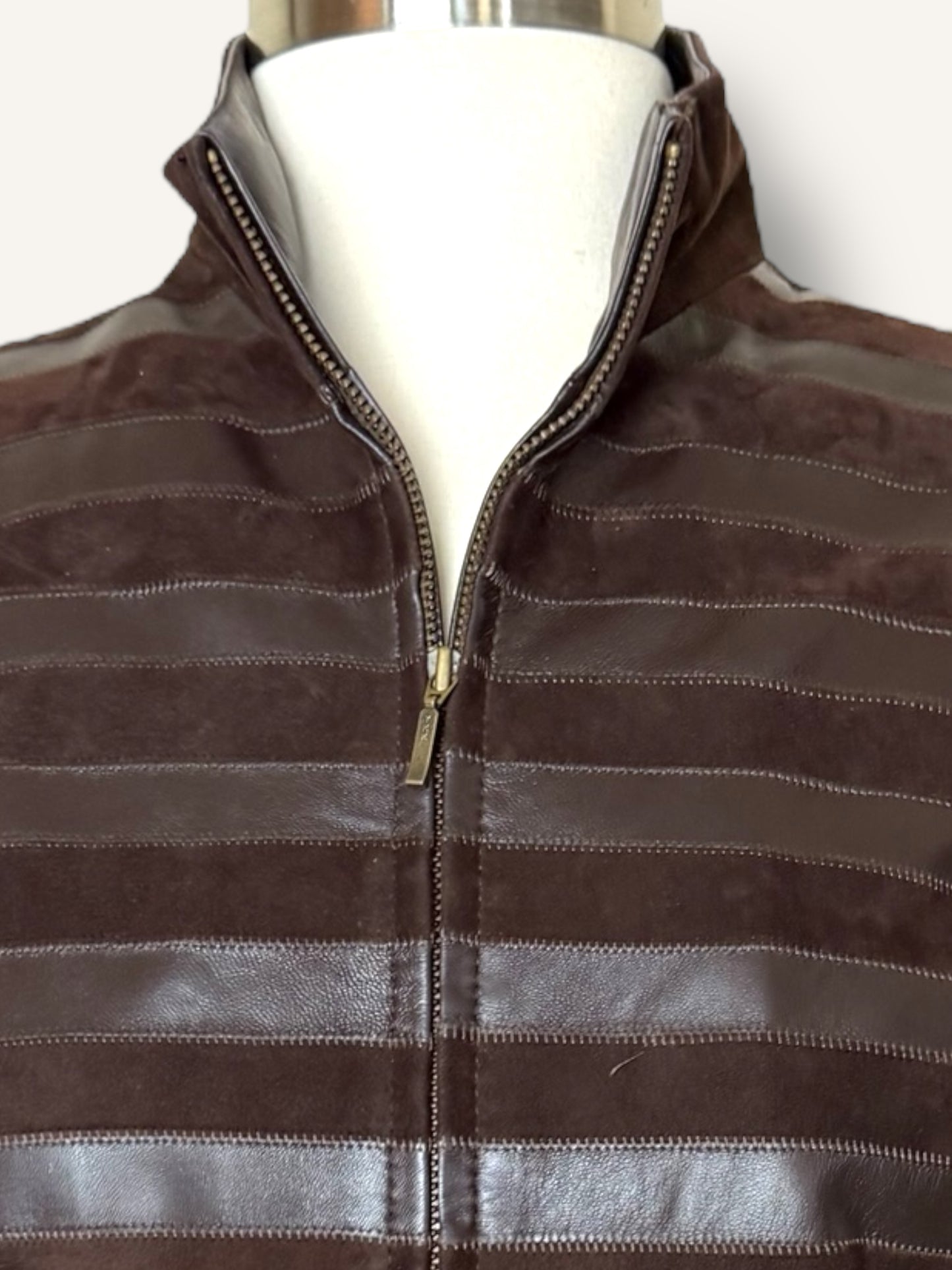 Suede and Leather Jacket