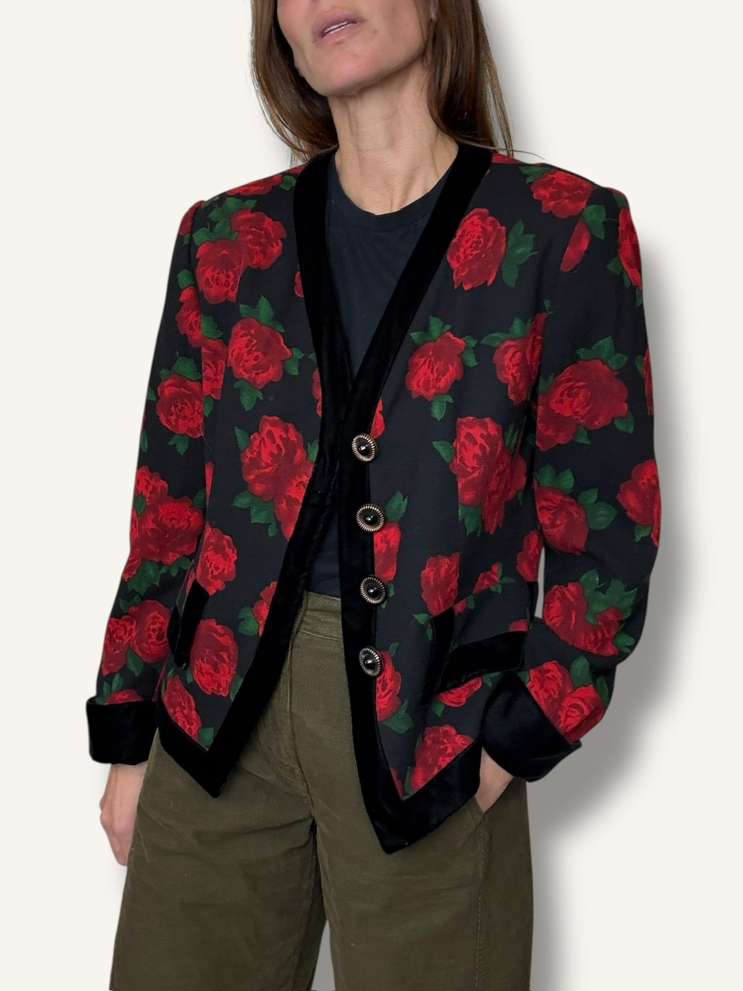Roses Blazer Jacket