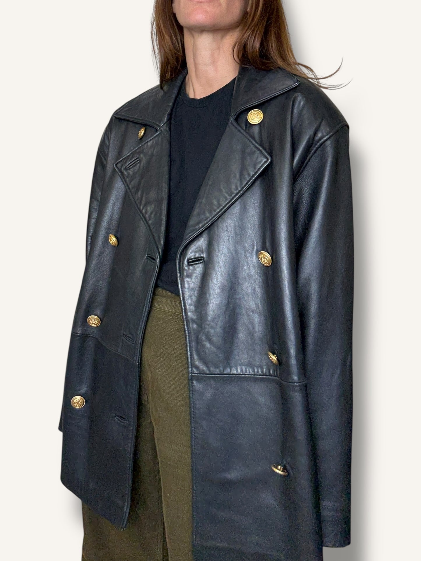 Leather Coat