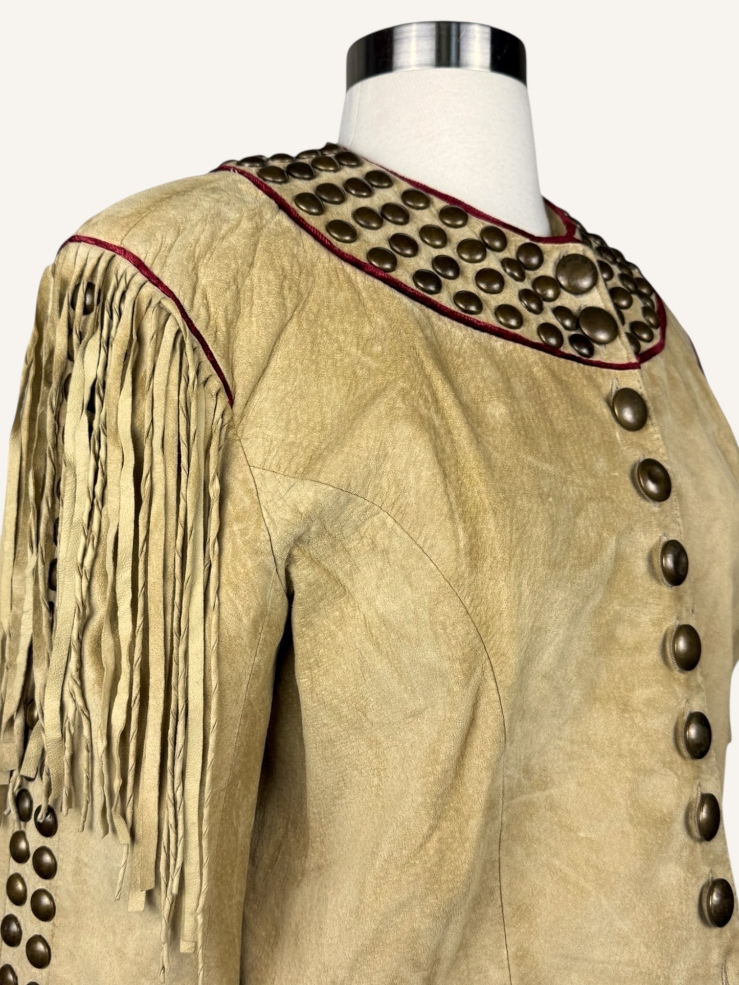 Studded Suede Jacket