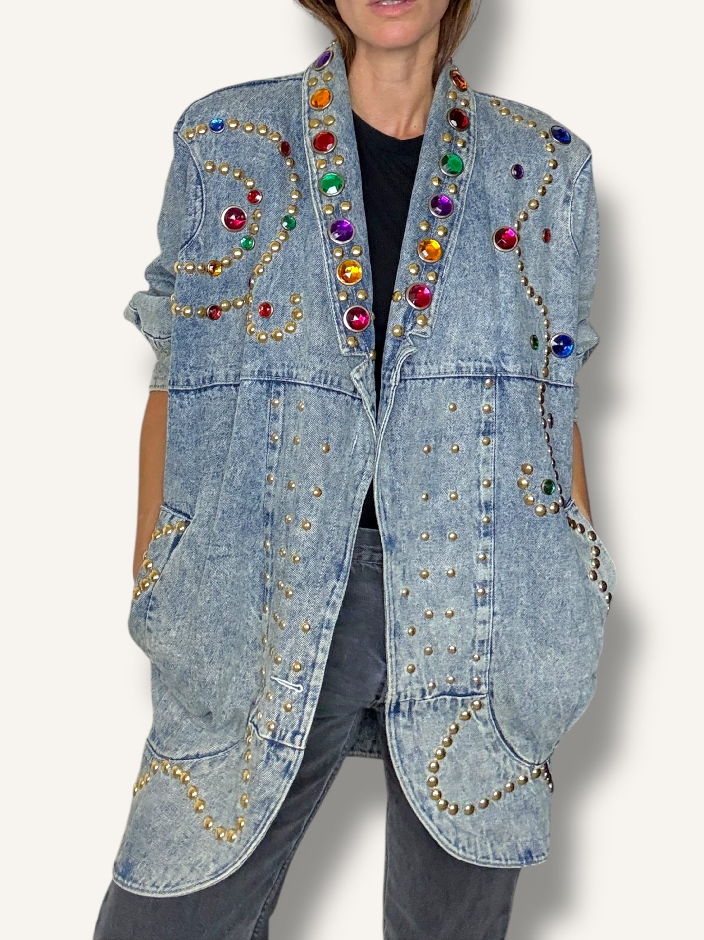 Embellished Denim Jacket