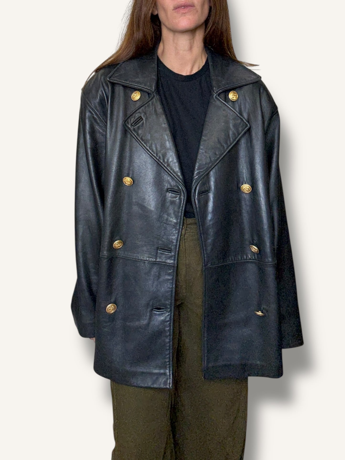 Leather Coat