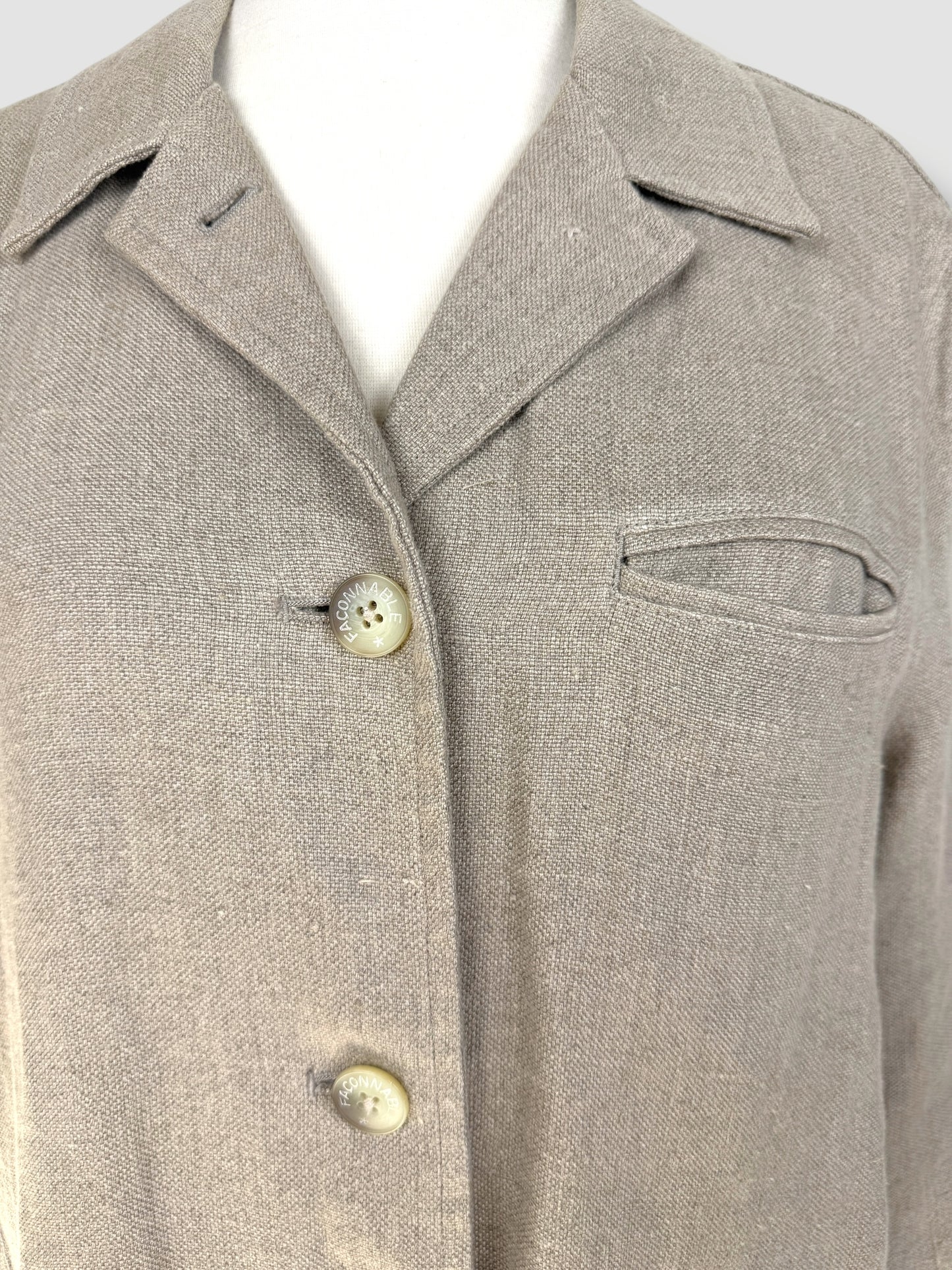 Faconnable Linen Jacket