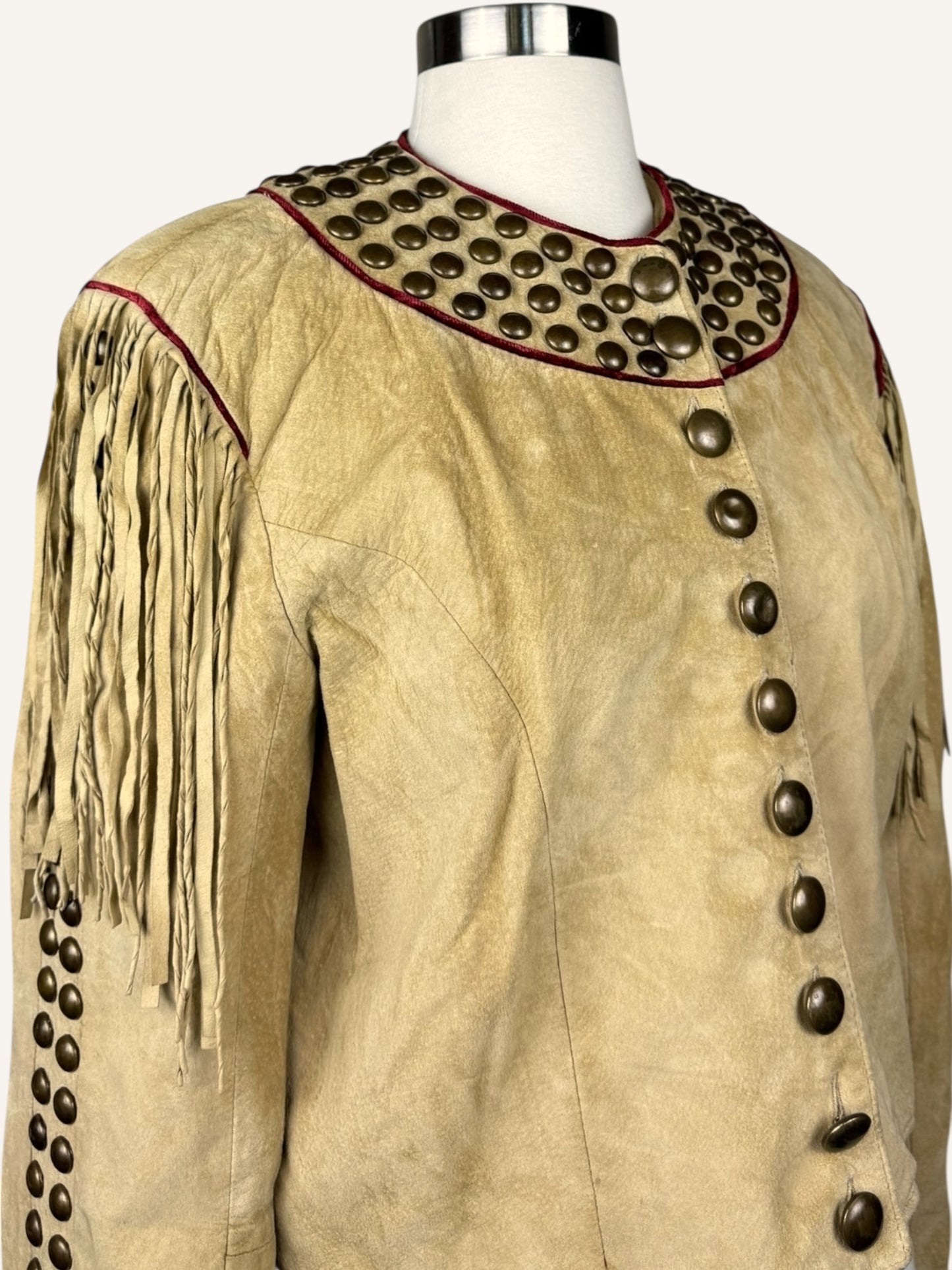 Studded Suede Jacket