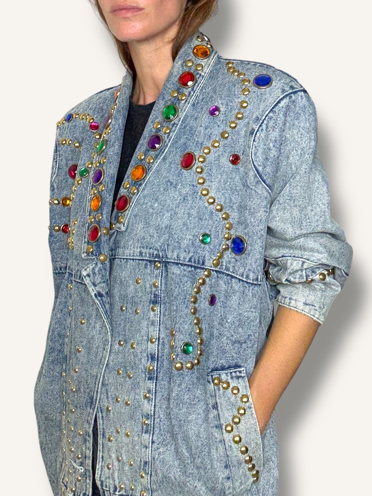 Embellished Denim Jacket