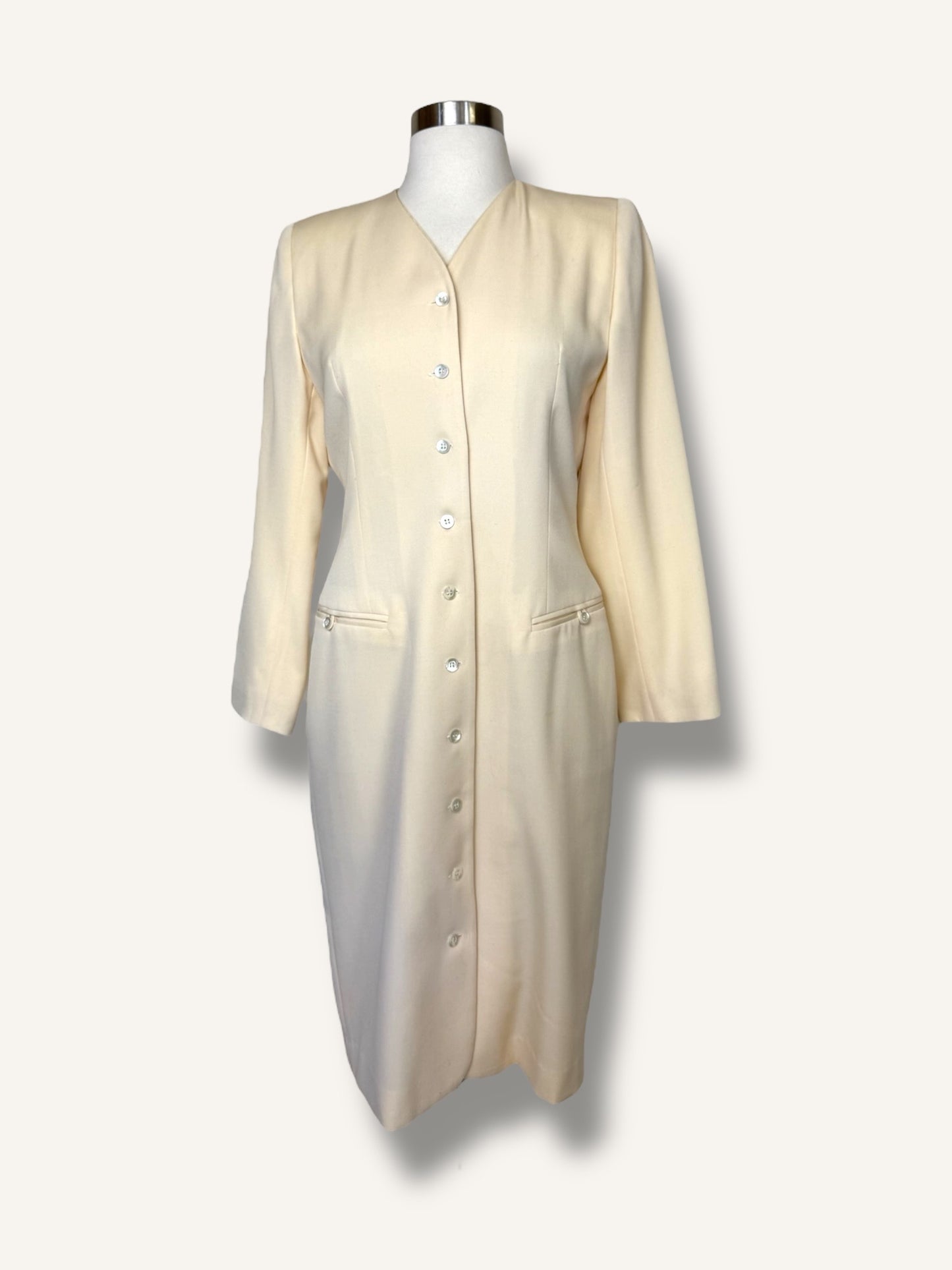 Ivory Dress Coat