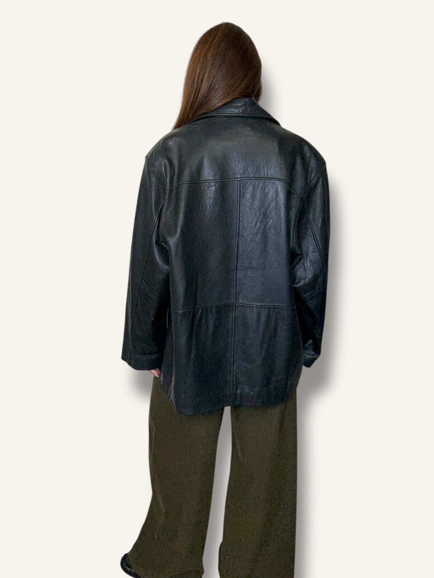 Leather Coat