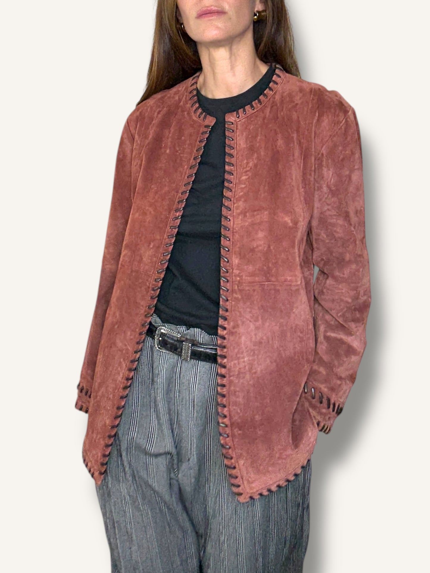 Terracotta Suede