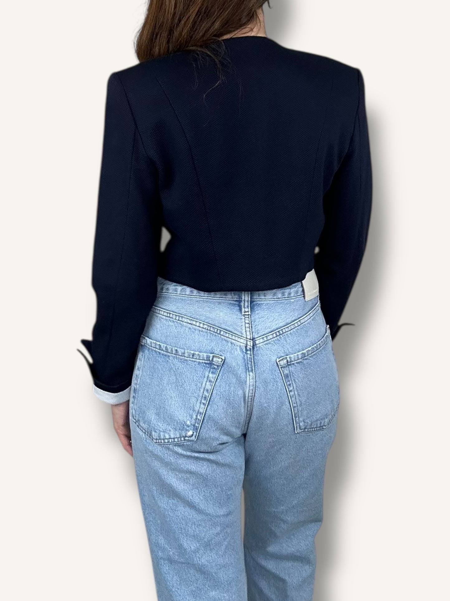 Nautical cropped jacket