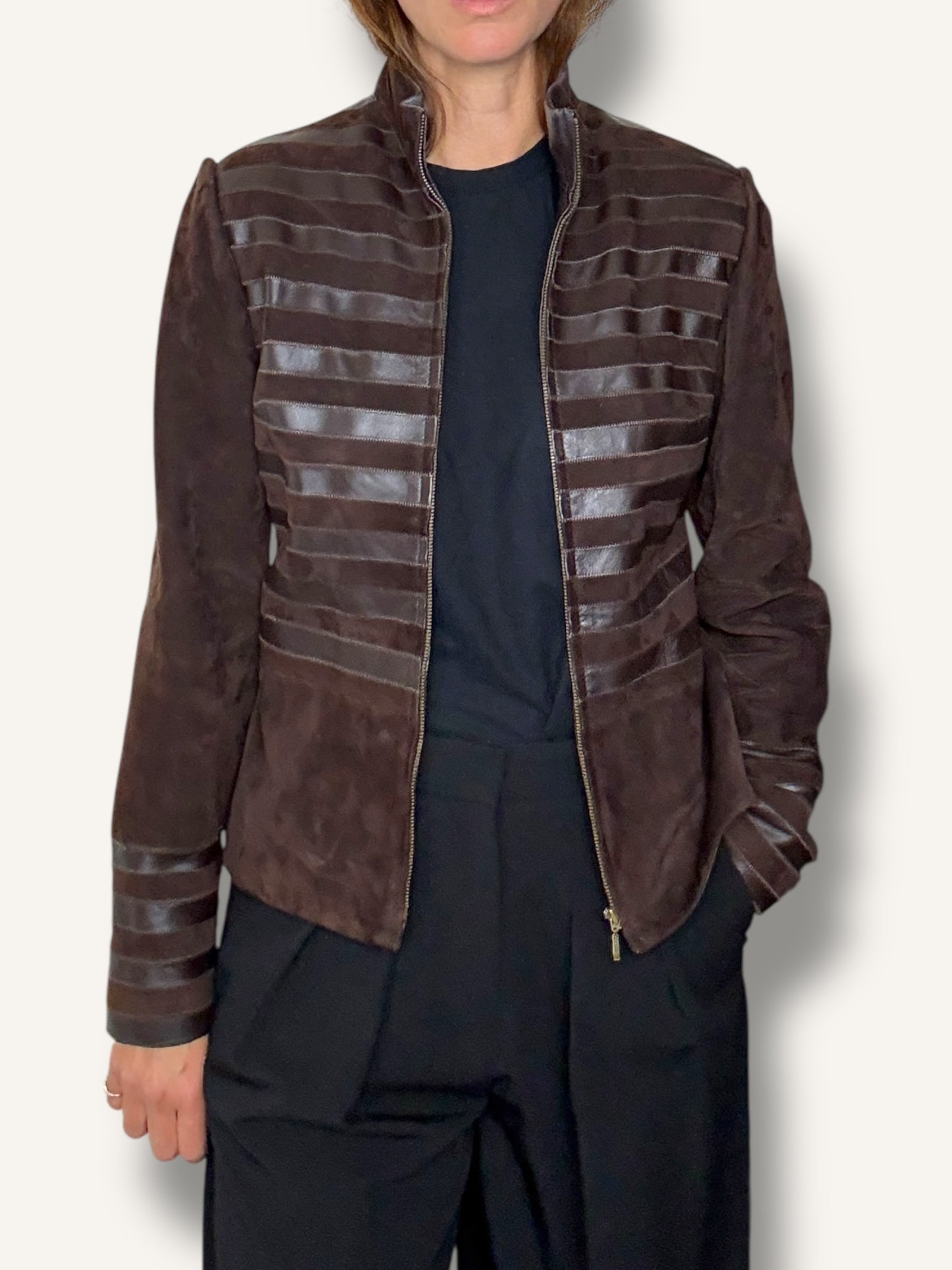 Suede and Leather Jacket