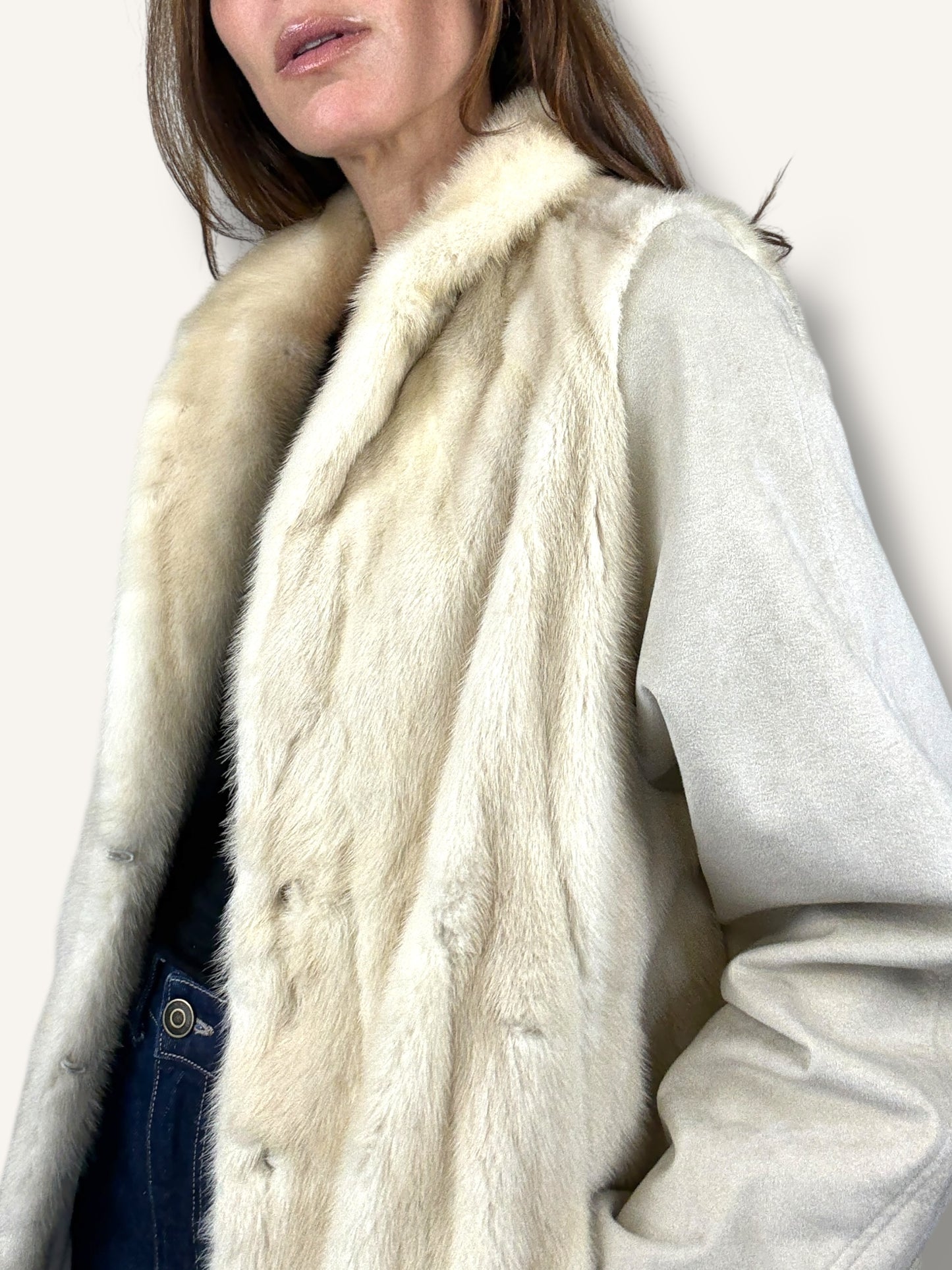 Mink Fur Bomber