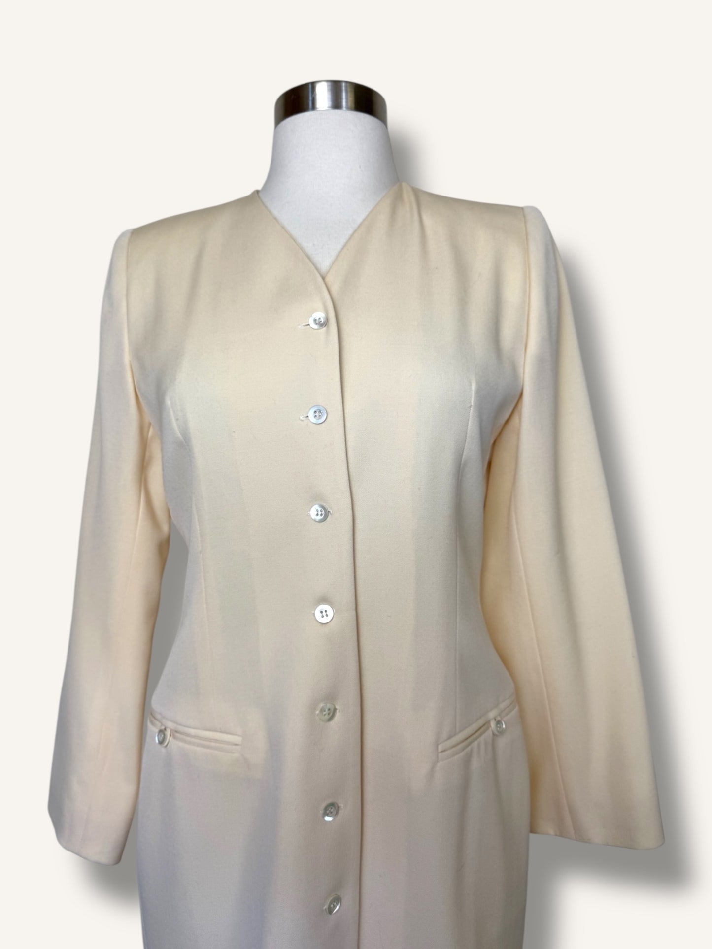 Ivory Dress Coat