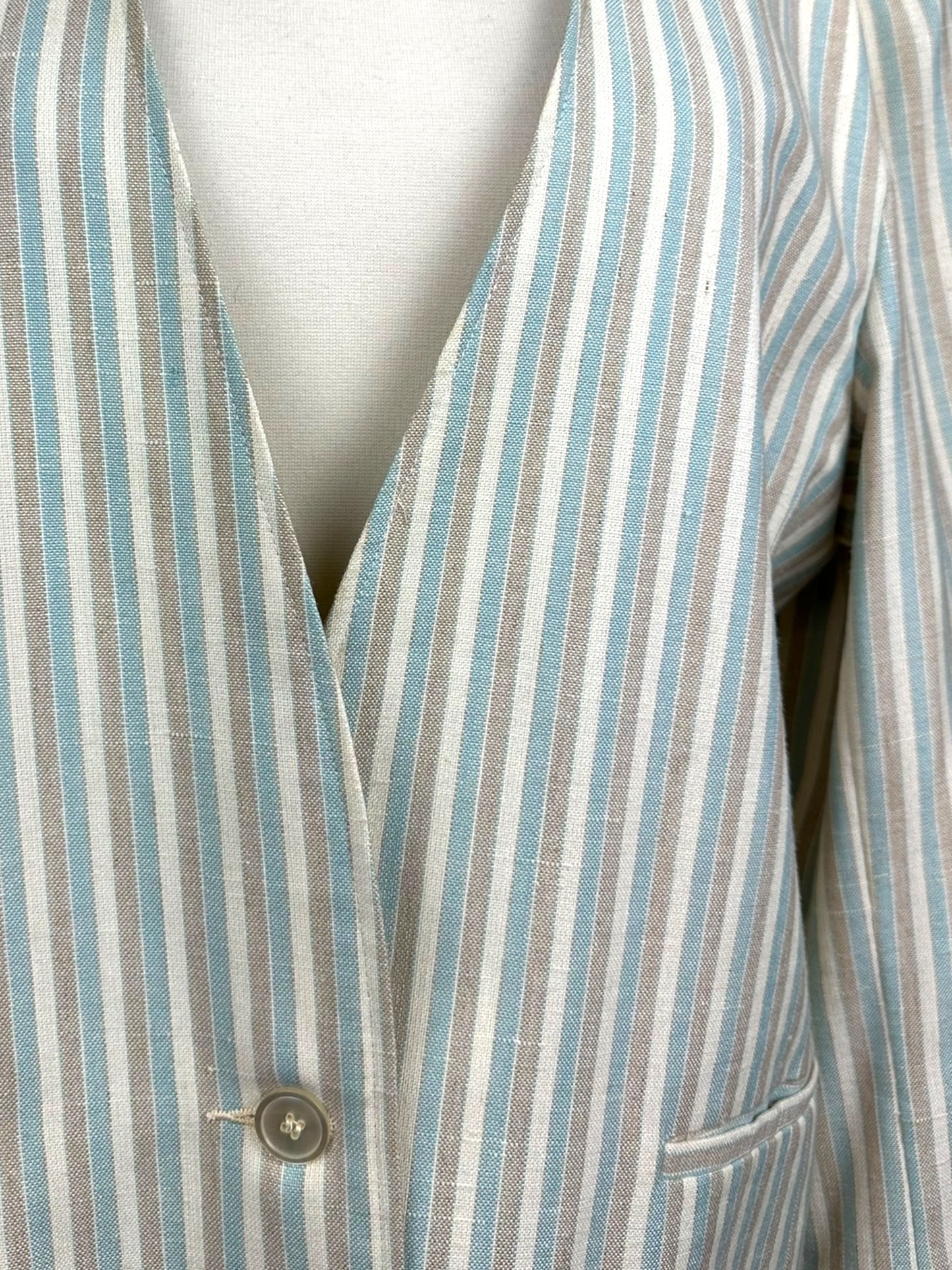 Striped blazer
