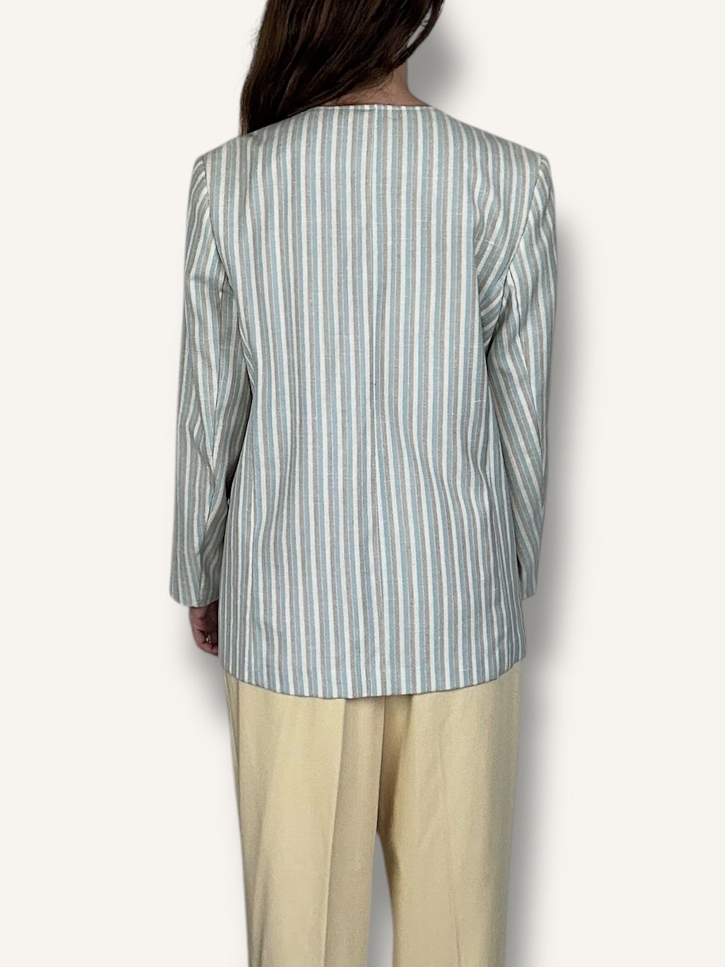 Striped blazer