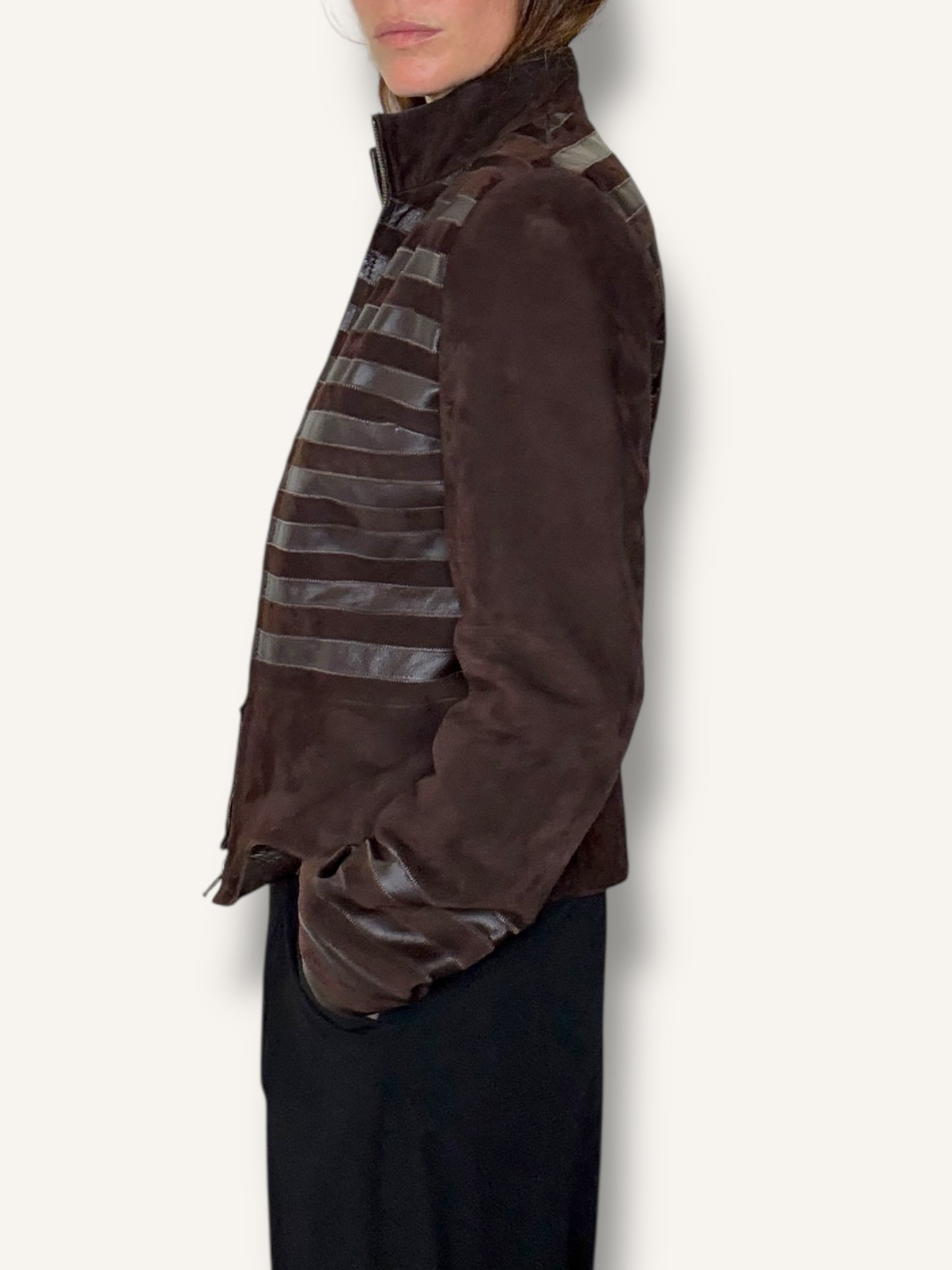 Suede and Leather Jacket