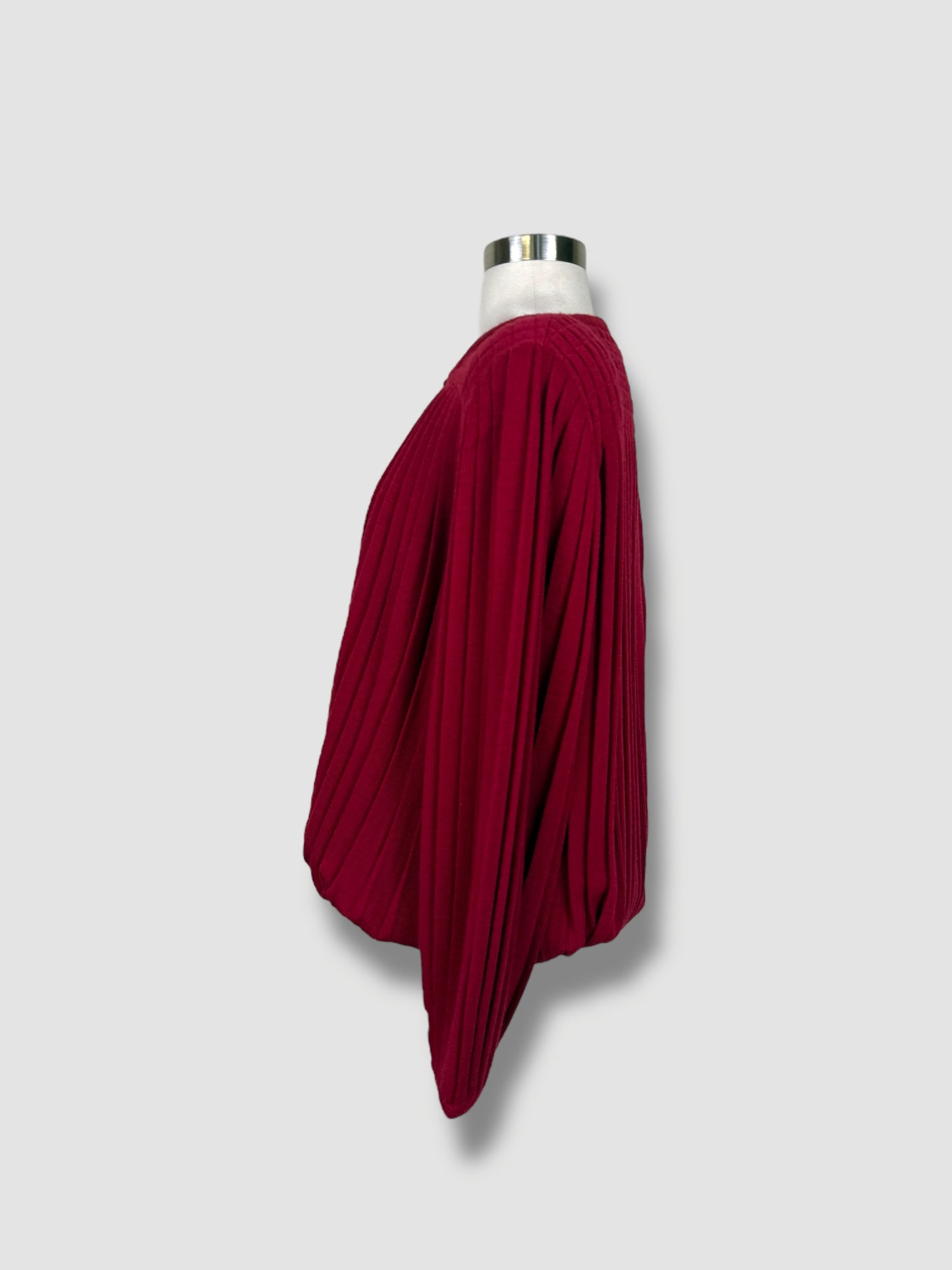 Pleated Cardigan