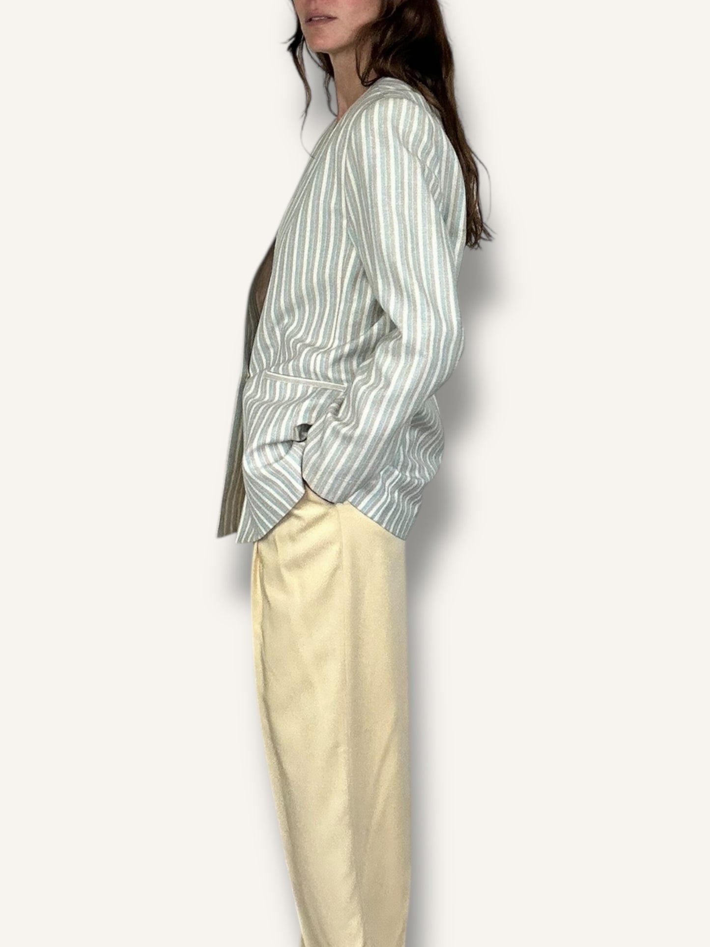 Striped blazer
