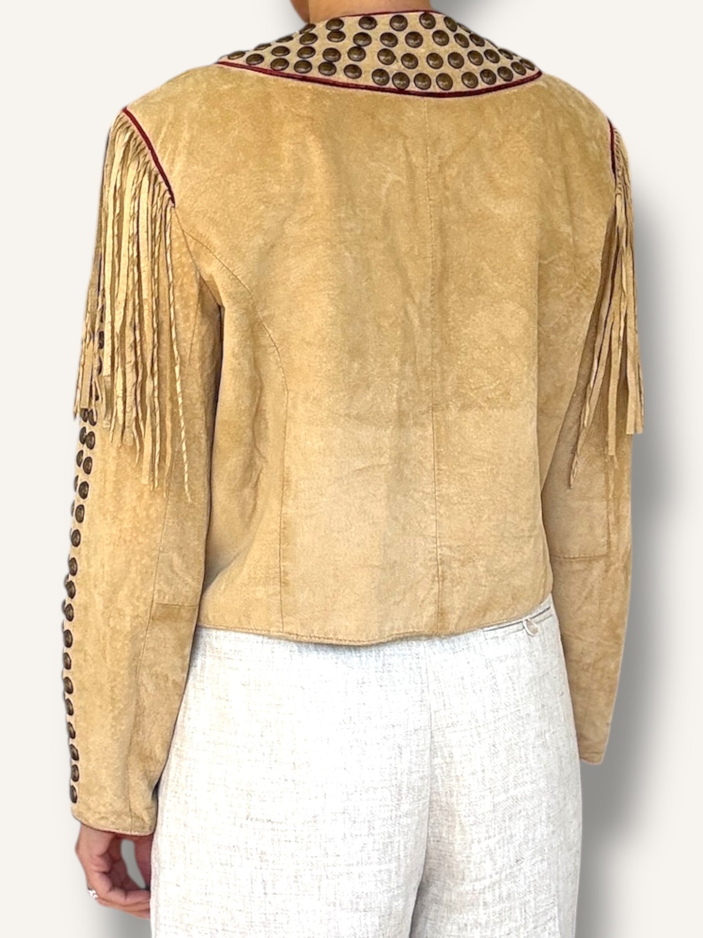 Studded Suede Jacket