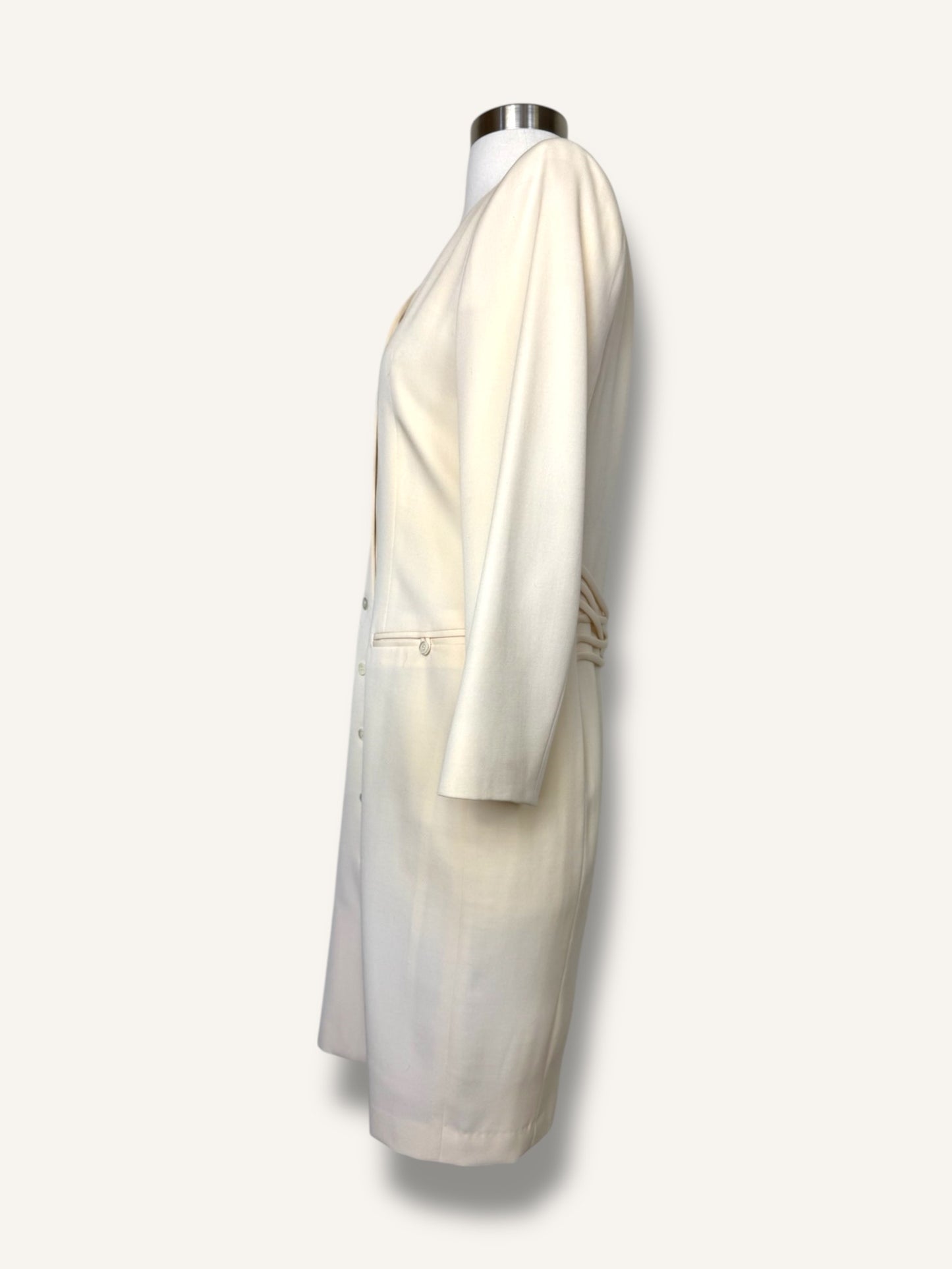 Ivory Dress Coat