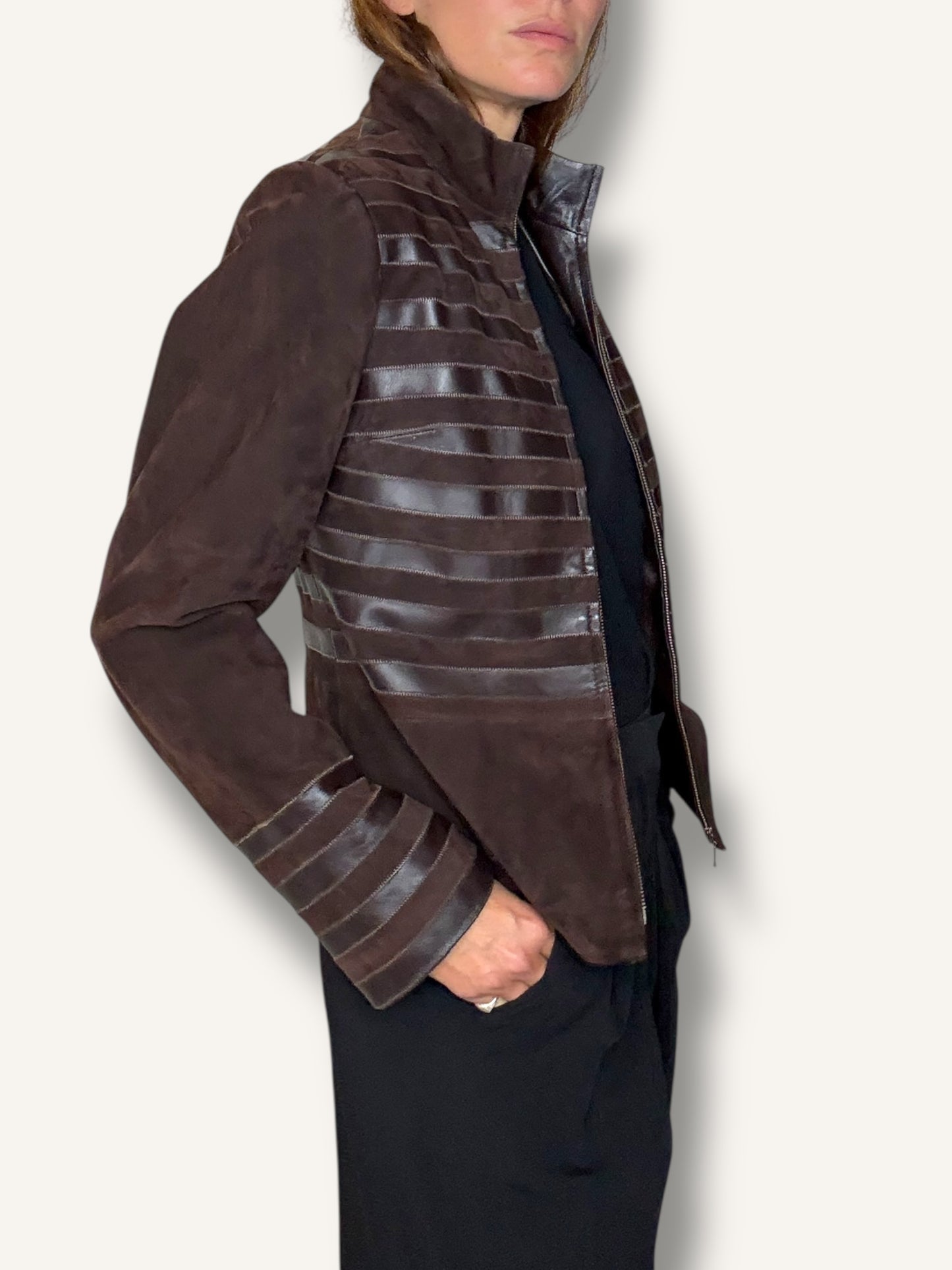 Suede and Leather Jacket