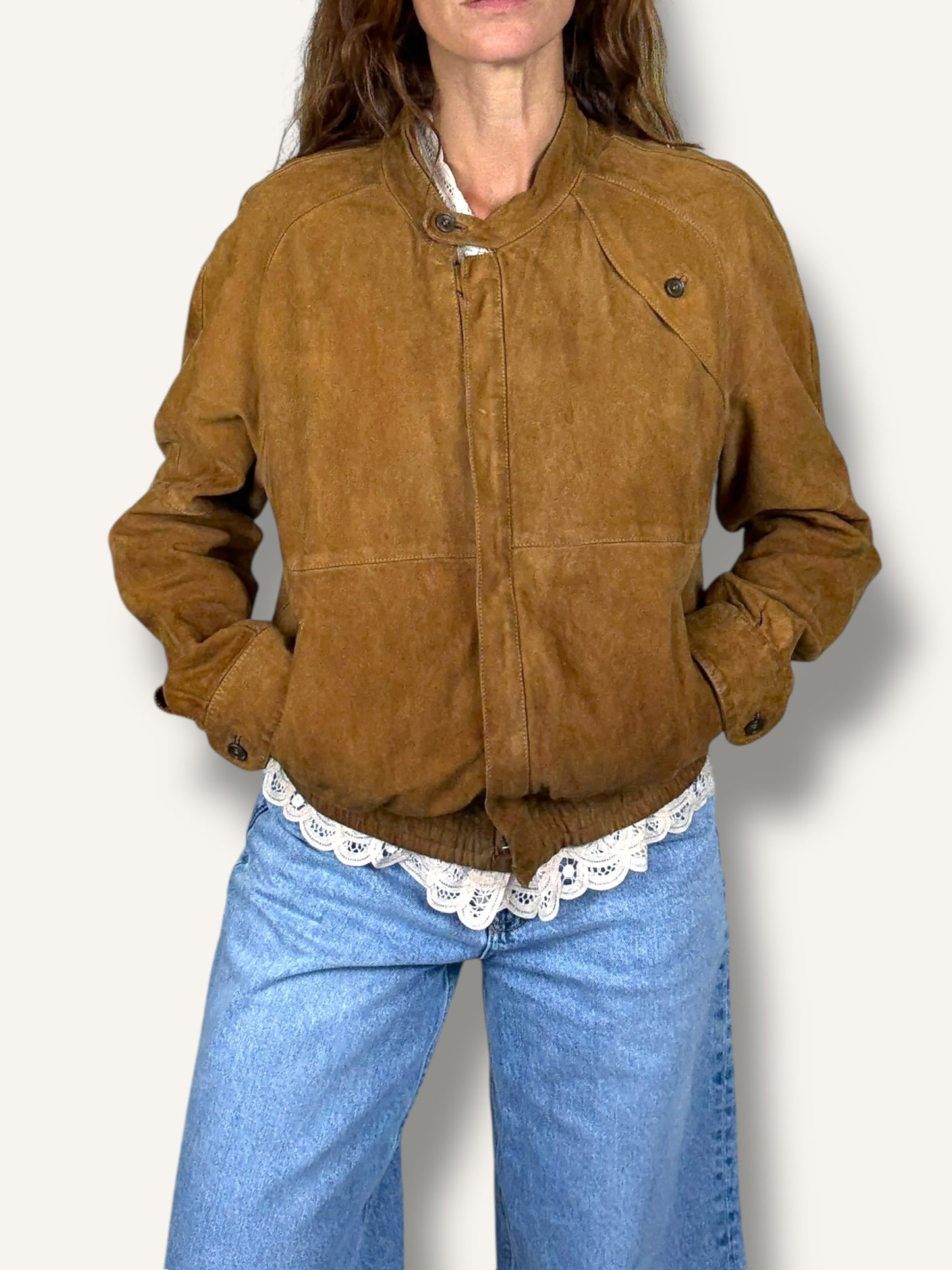 Suede Bomber