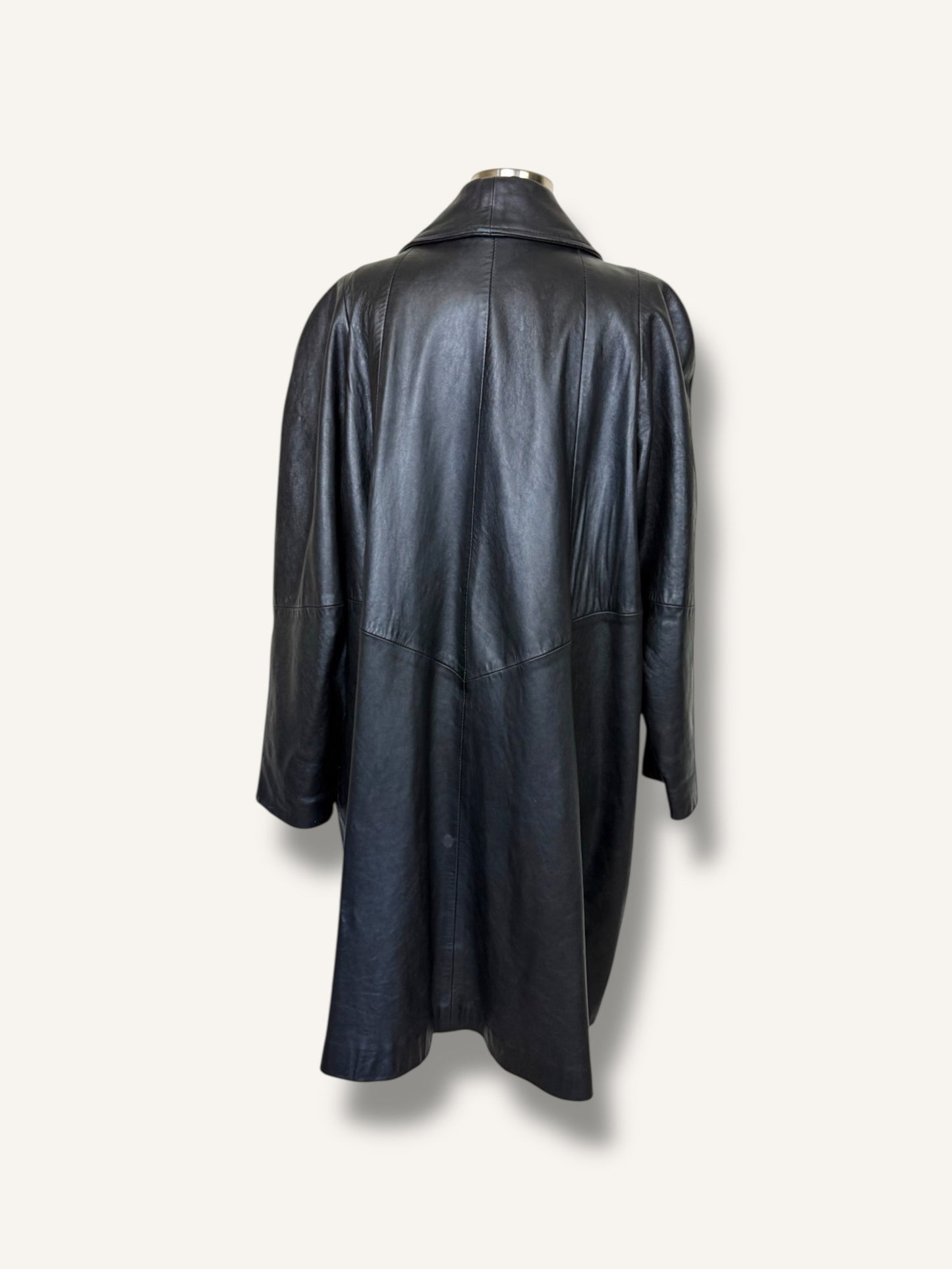 Long Leather Coat