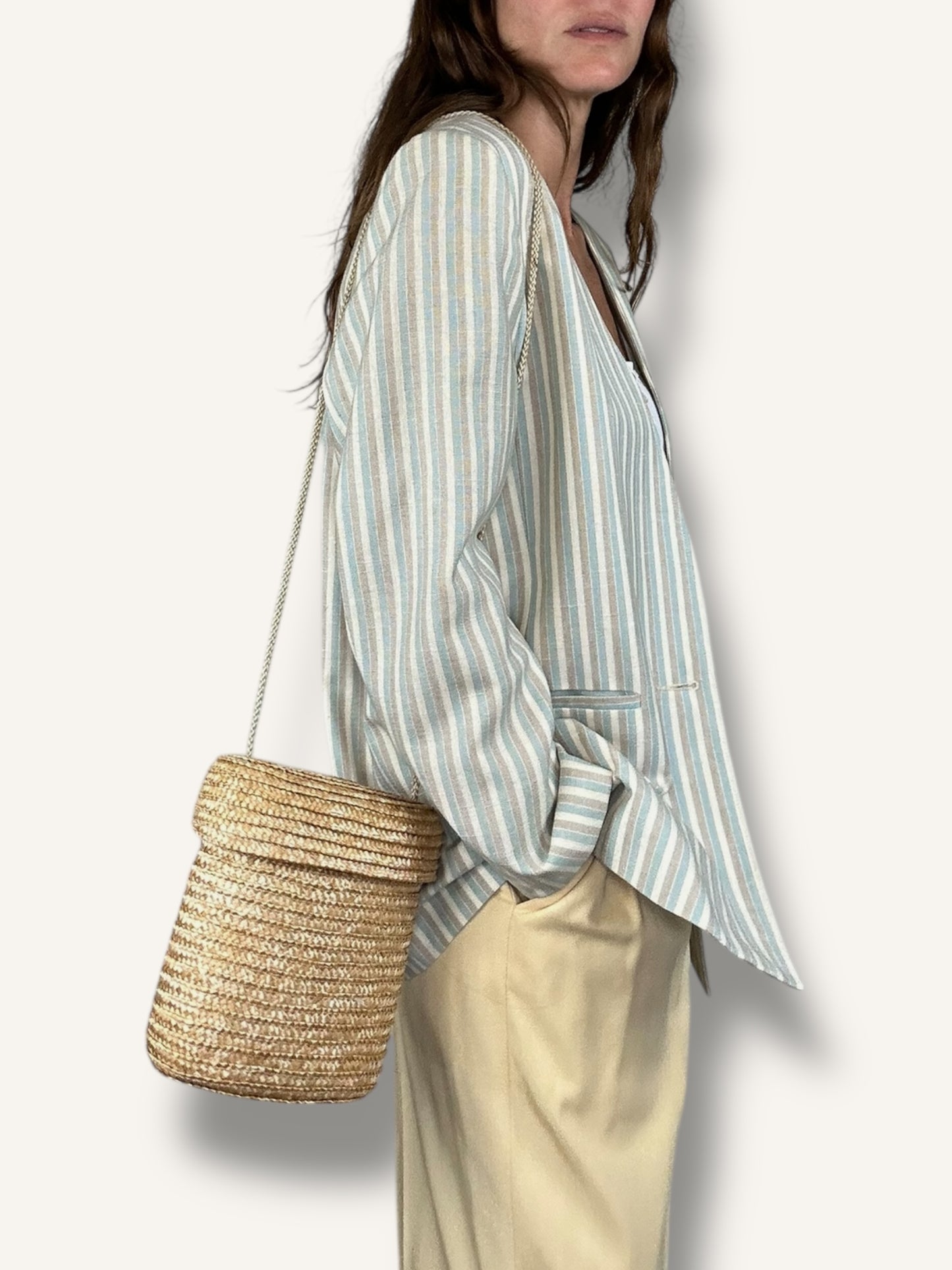 Striped blazer