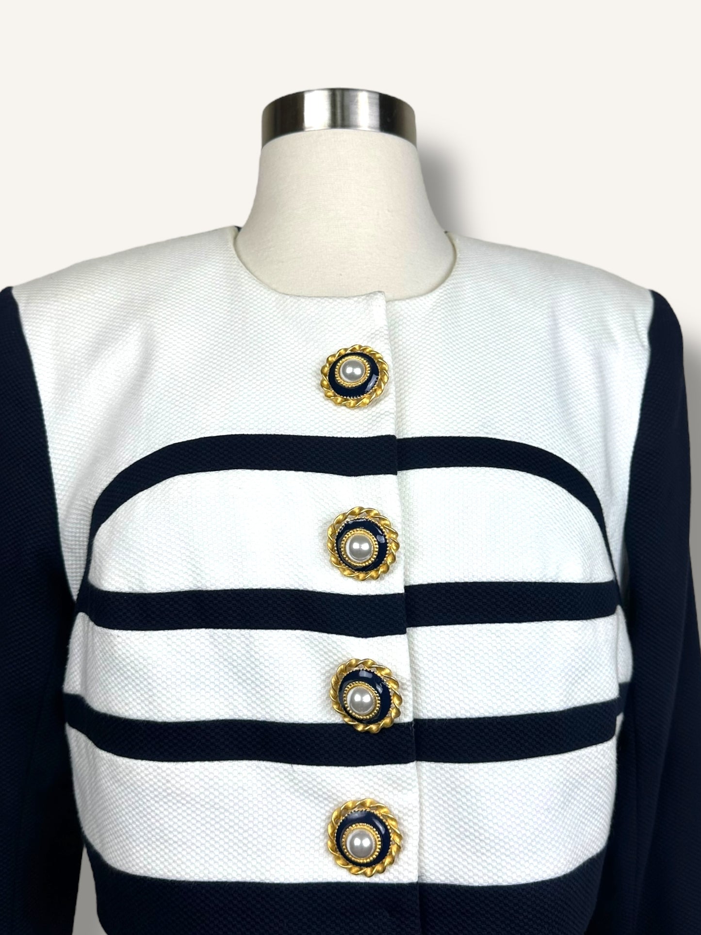 Nautical cropped jacket