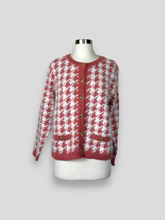 Houndstooth Cardigan