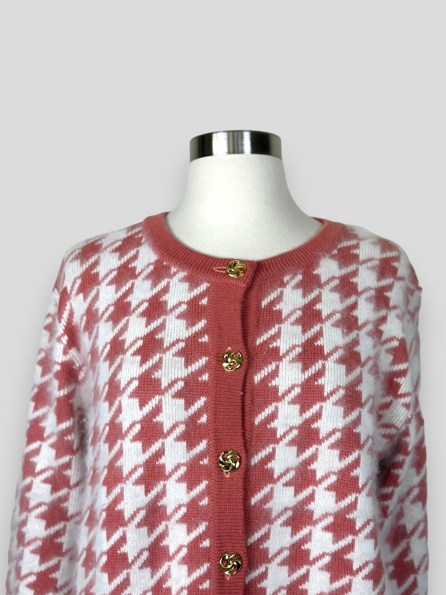 Houndstooth Cardigan